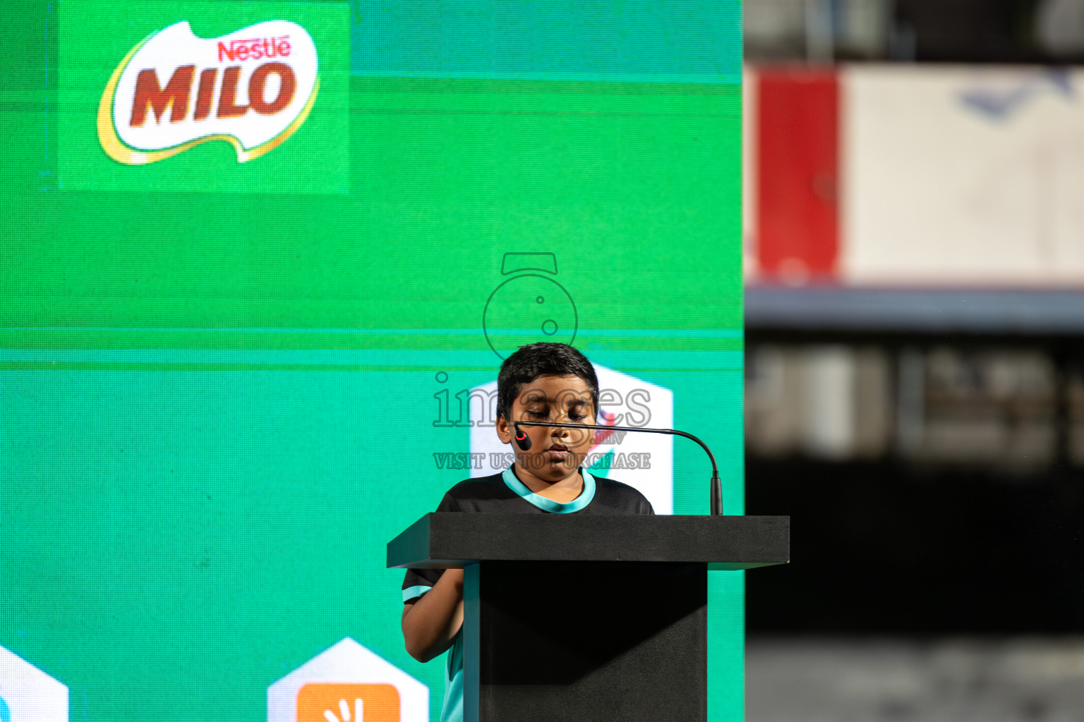 Inaugural Event of MILO SVAM Juniors 2025 (U8) was held at National Football Stadium, Male', Maldives on Monday, 23rd June 2025. Photos: Ismail Thoriq / images.mv