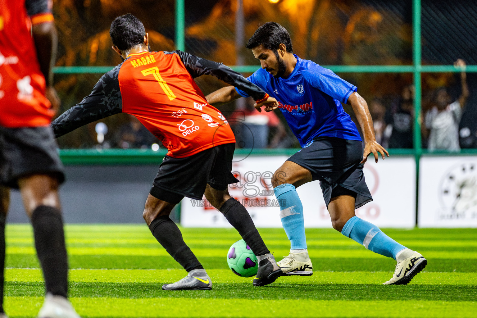 BG Sports Club vs FC Calms Blue in Day 3 of BG Futsal Challenge 2024 was held on Thursday, 14th March 2024, in Male', Maldives Photos: Nausham Waheed / images.mv