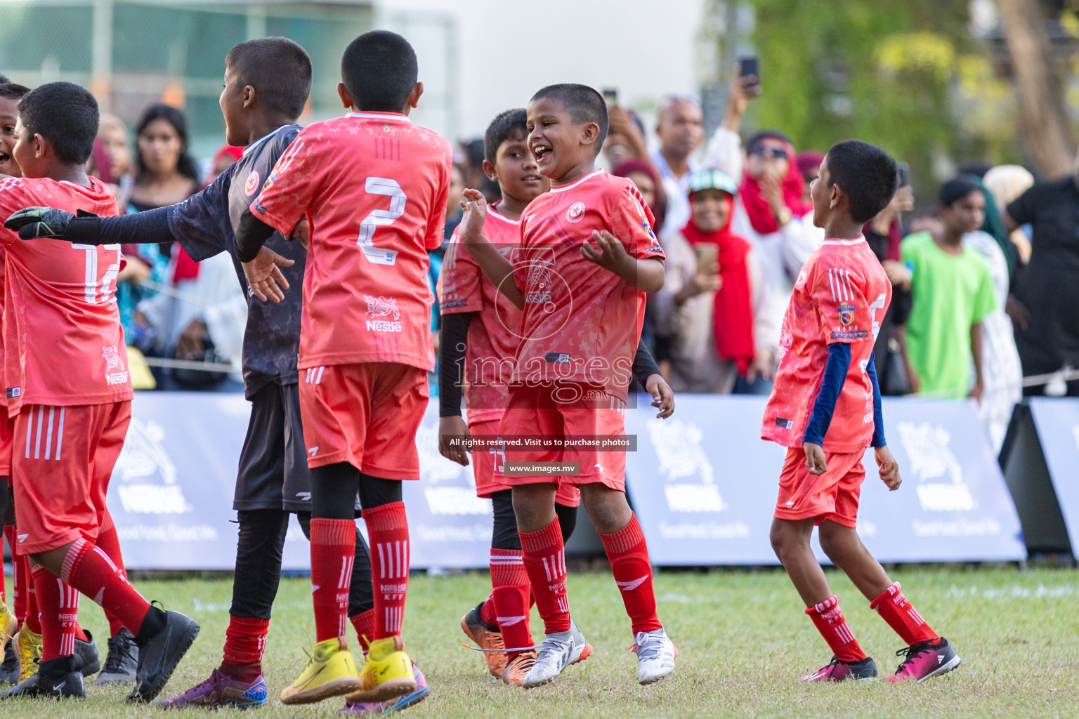 Nestle Kids Football Fiesta 2023 - Day 4
Day 4 of Nestle Kids Football Fiesta, held in Henveyru Football Stadium, Male', Maldives on Saturday, 14th October 2023 Photos: Nausham Waheed / images.mv