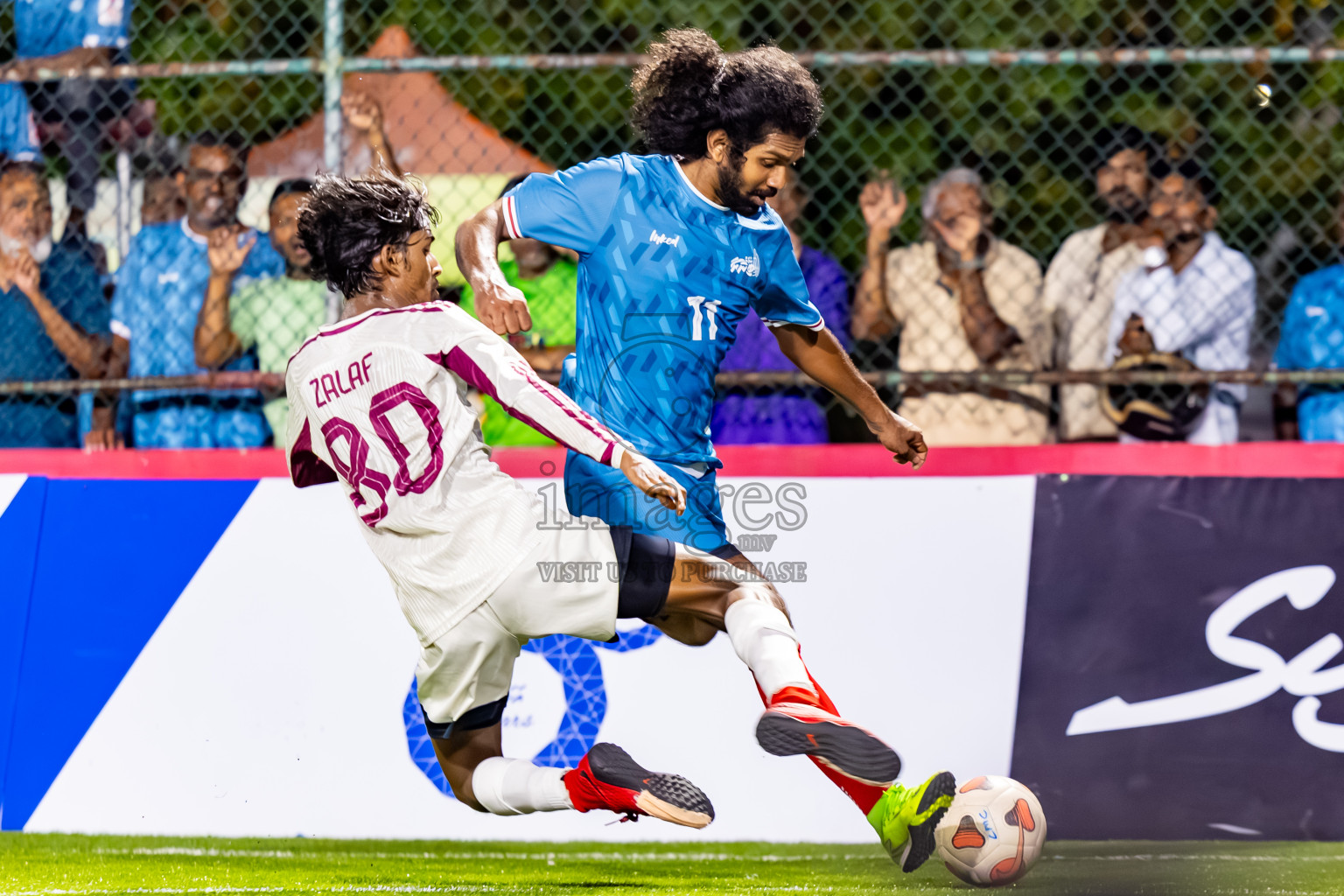Club Binara vs Club 220 in Day 11 of Club Maldives Cup Classic 2025 was held in Rehendi Futsal Ground, Hulhumale', Maldives on Thursday, 25th September 2025. Photos: Nausham Waheed / images.mv