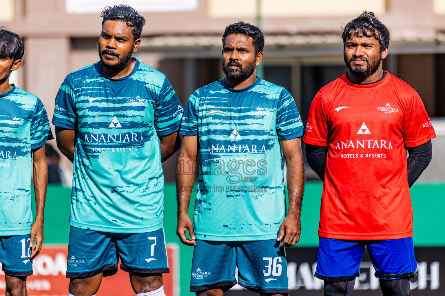 The Marina vs Anantara in Resort League 2025 (South Male Zone) was held on Sunday, 28th September 2025 in Crossroads's Maldives, Photos: Areef Adam / images.mv