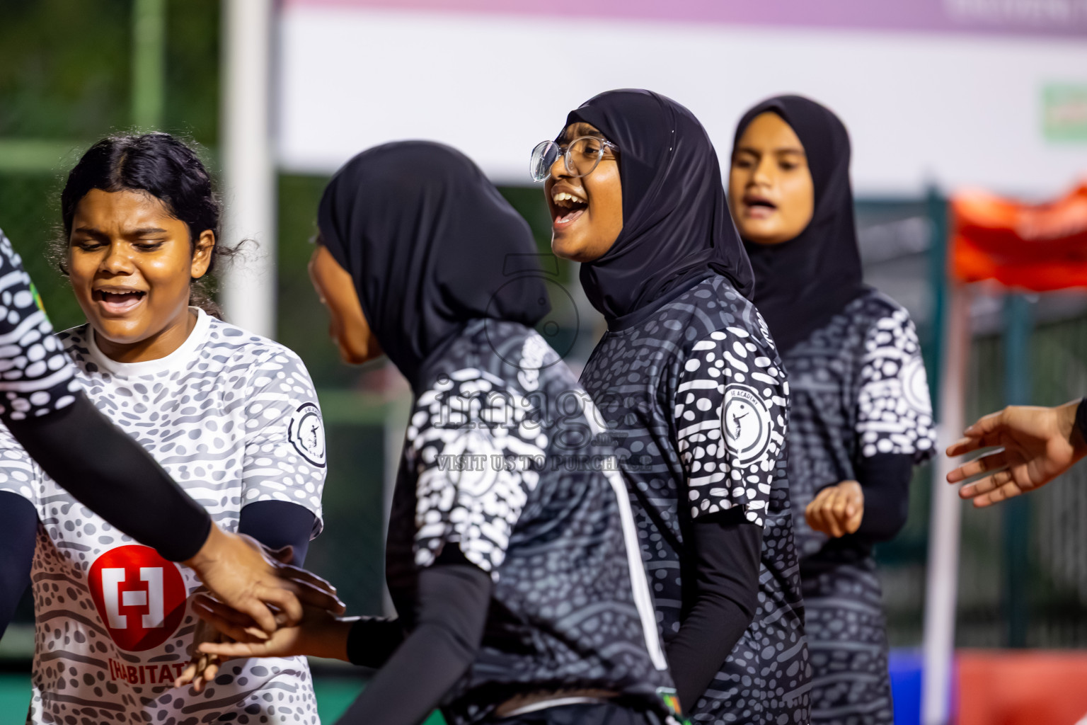 Goodies Sports Club vs Club Volleyball in Milo National Junior Volleyball Championship 2025 Day 4 was held on Tuesday, 25th November 2025 at Ekuveni Turf Court Male', Maldives. Photos: Nausham Waheed / images.mv