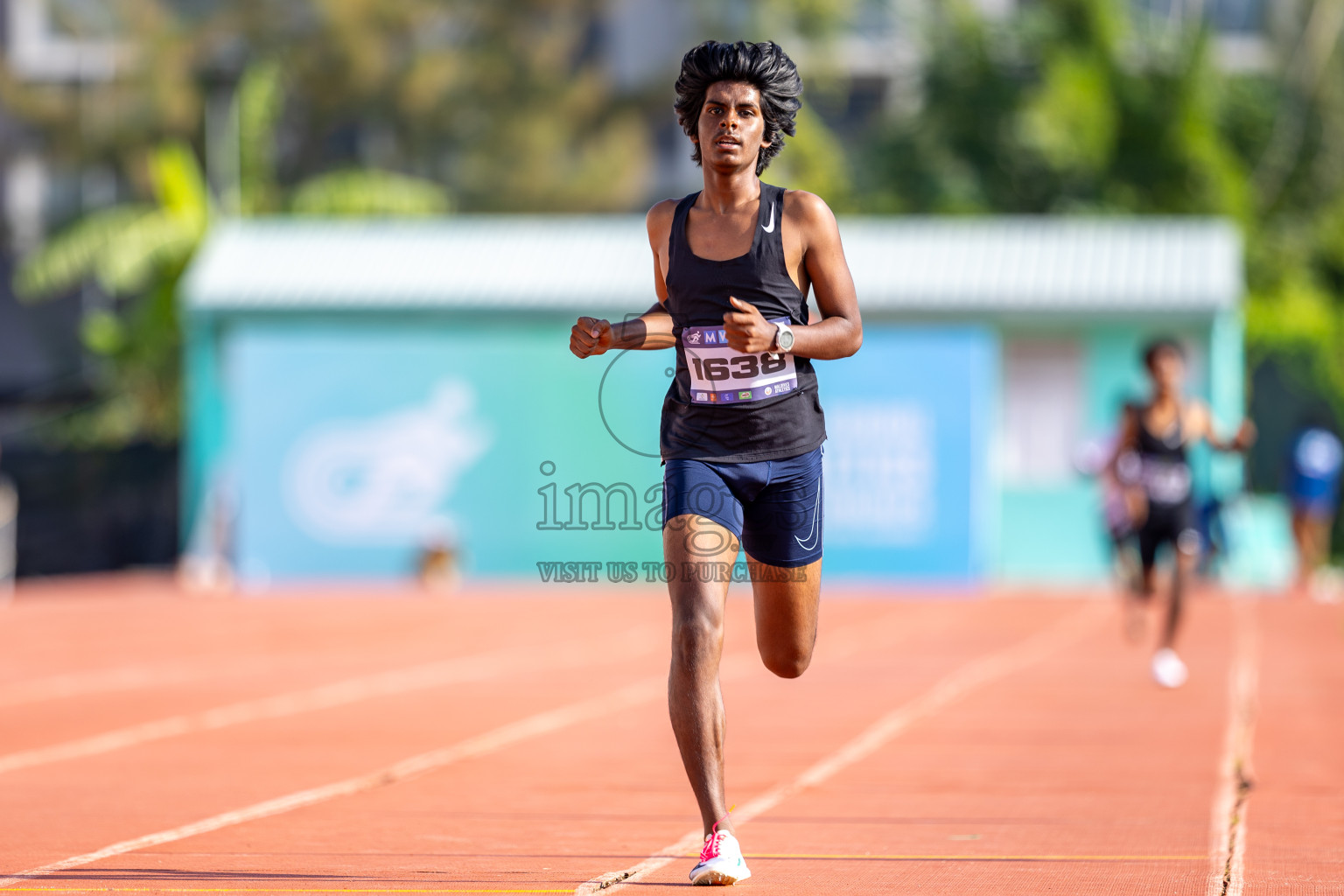 Day 4 of MWSC Interschool Athletics Championships 2024 held in Hulhumale Running Track, Hulhumale, Maldives on Tuesday, 12th November 2024. Photos by: Raaif Yoosuf / Images.mv