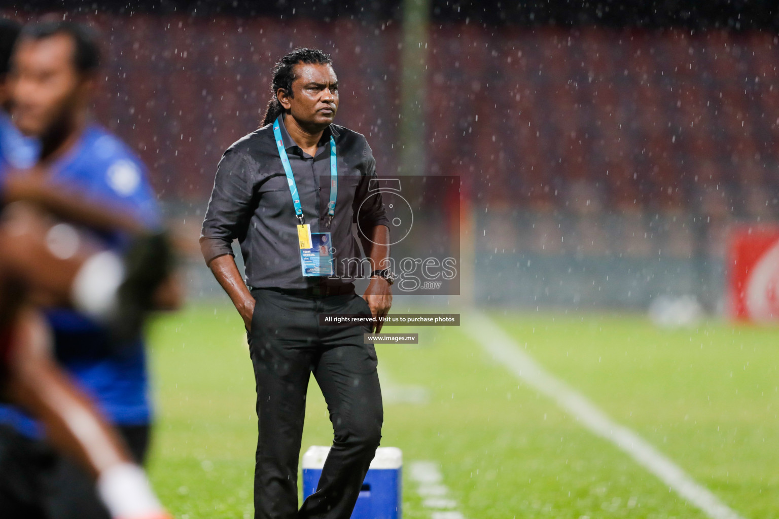 Maldives vs Nepal in SAFF Championship 2021 held on 1st October 2021 in Galolhu National Stadium, Male', Maldives