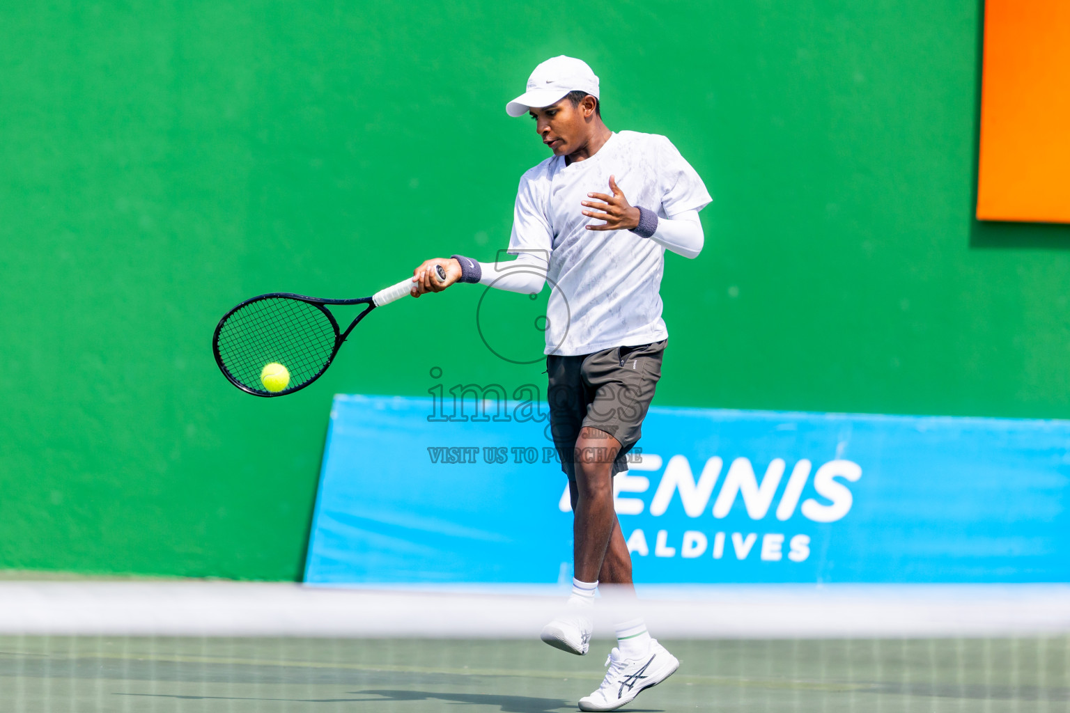 Day 2 of ATF Maldives Junior Open Tennis was held in Male' Tennis Court, Male', Maldives on Tuesday, 10th December 2024. Photos: Nausham Waheed / images.mv