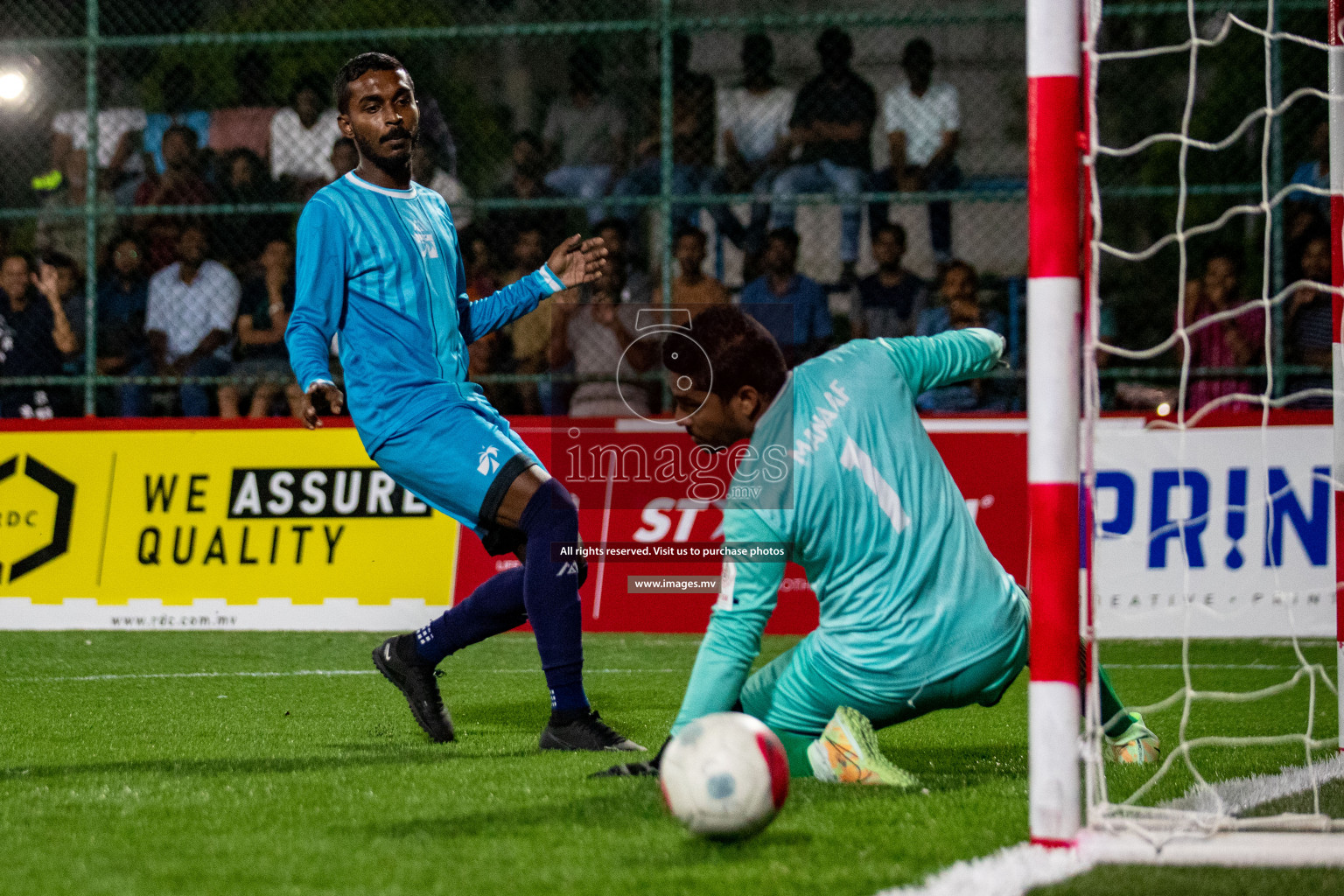 MACL vs Trade Club in Club Maldives Cup 2022 was held in Hulhumale', Maldives on Sunday, 9th October 2022. Photos: Hassan Simah / images.mv