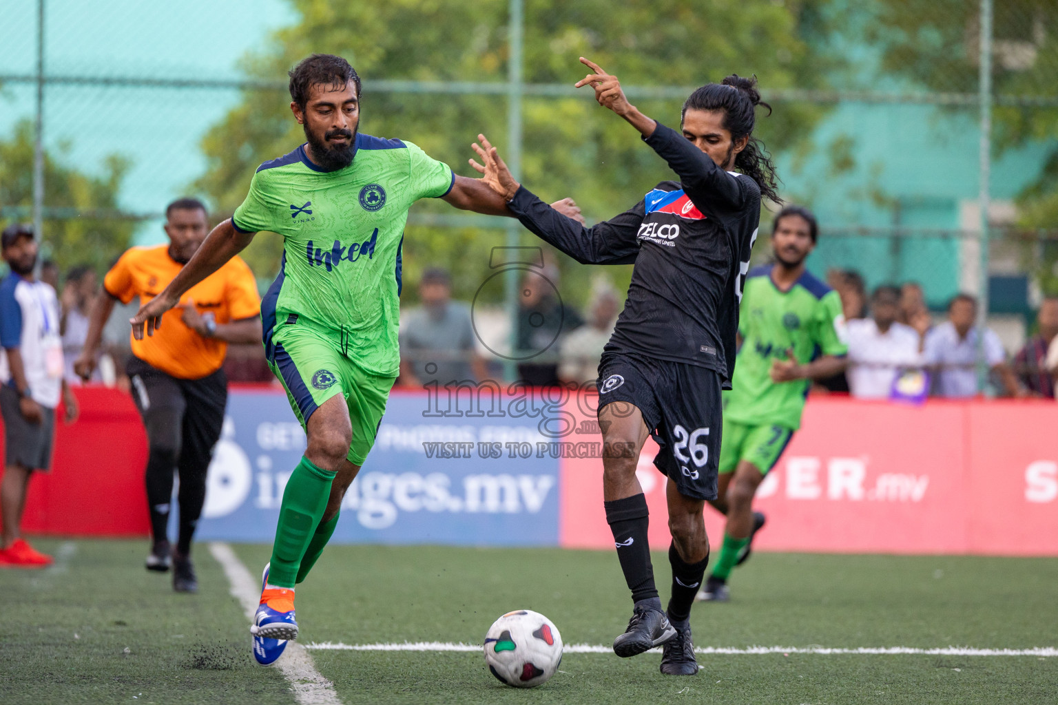 STELCO RC vs Club Immigration in Club Maldives Cup 2024 held in Rehendi Futsal Ground, Hulhumale', Maldives on Saturday, 28th September 2024.
Photos: Ismail Thoriq / images.mv