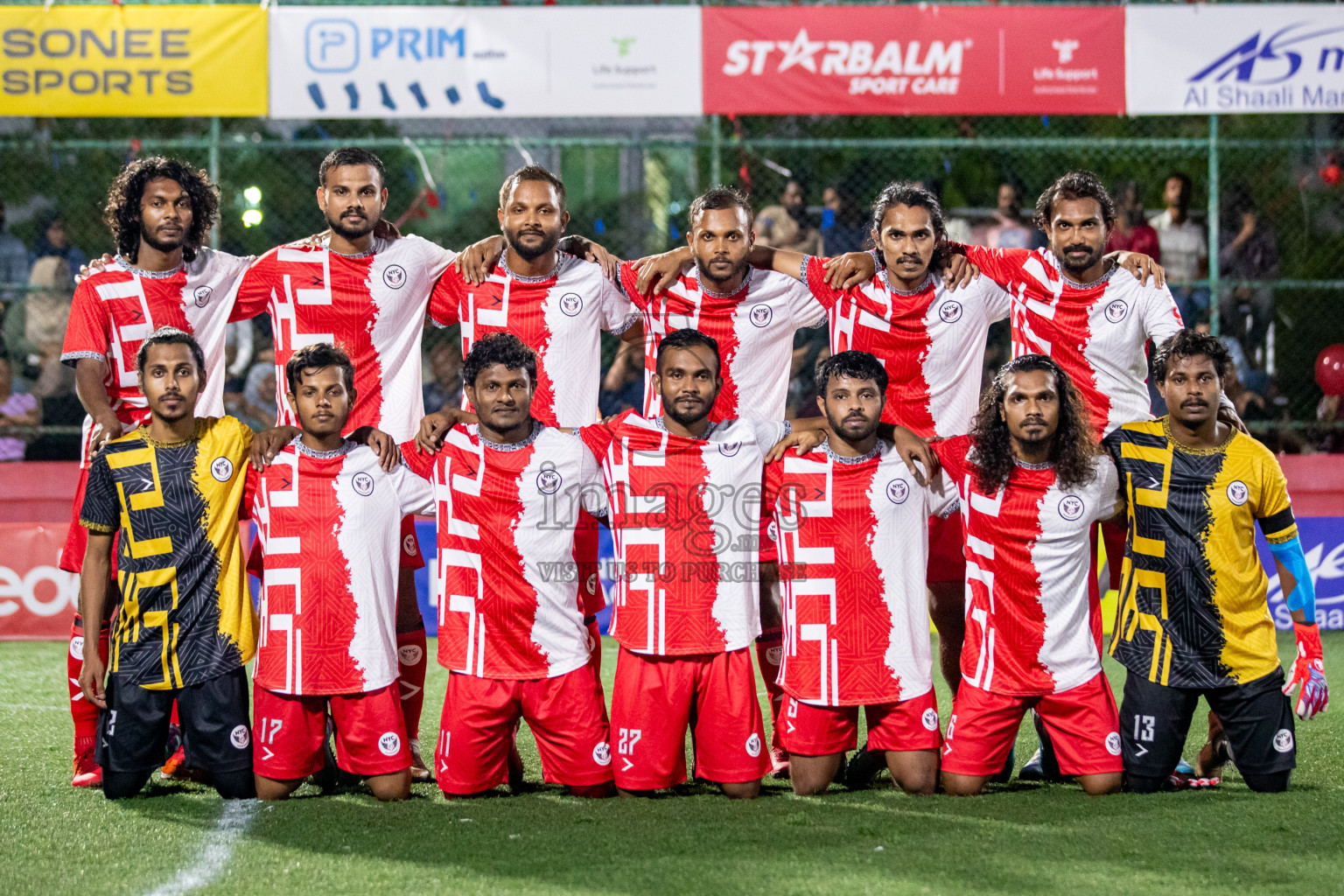 M. Mulak vs M. Naalaafushi in Meemu Atoll Final on Day 30 of Golden Futsal Challenge 2024, held on Tuesday , 14th February 2024 in Hulhumale', Maldives 
Photos: Hassan Simah / images.mv