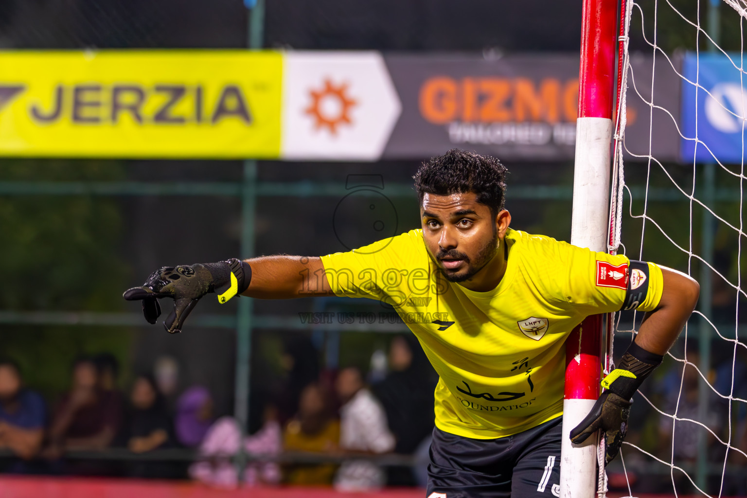 L Isdhoo vs L Hithadhoo in Day 16 of Golden Futsal Challenge 2024 was held on Tuesday, 30th January 2024, in Hulhumale', Maldives Photos: Ismail Thoriq / images.mv