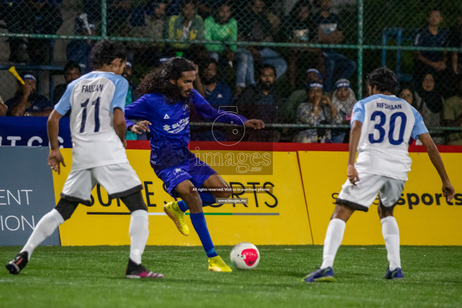 Team MTCC vs MIFCO RC in Club Maldives Cup 2022 was held in Hulhumale', Maldives on Thursday, 13th October 2022. Photos: Hassan Simah/ images.mv