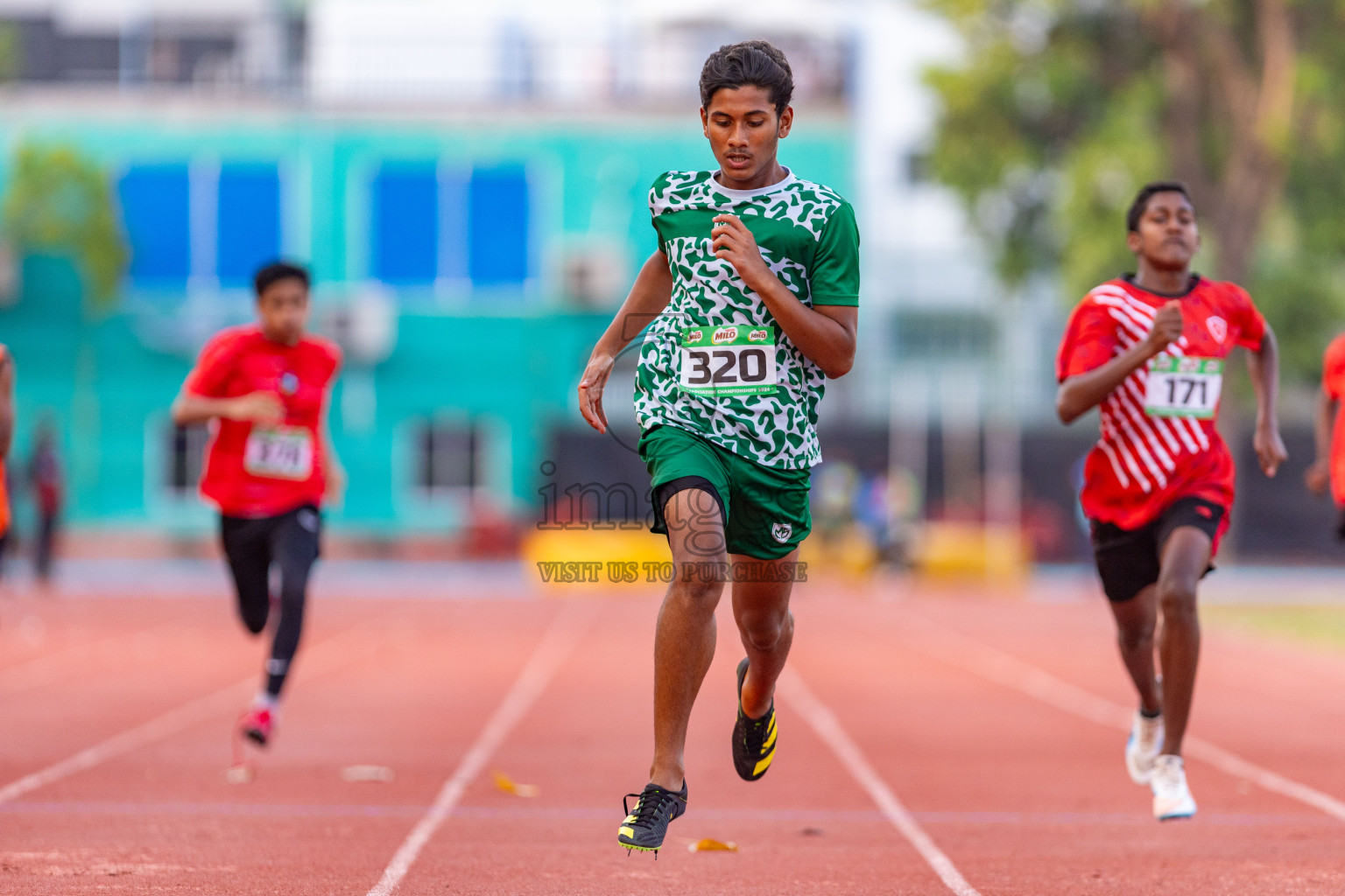 Day 2 of MILO Athletics Association Championship was held on Wednesday, 6th May 2024 in Male', Maldives. Photos: Nausham Waheed