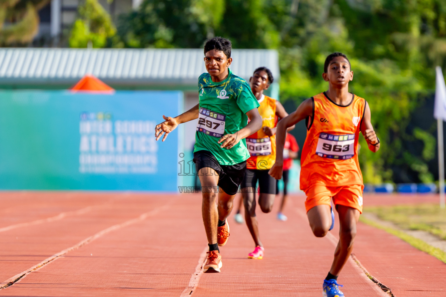 Day 4 of MWSC Interschool Athletics Championships 2024 held in Hulhumale Running Track, Hulhumale, Maldives on Tuesday, 12th November 2024. Photos by: Nausham Waheed / Images.mv