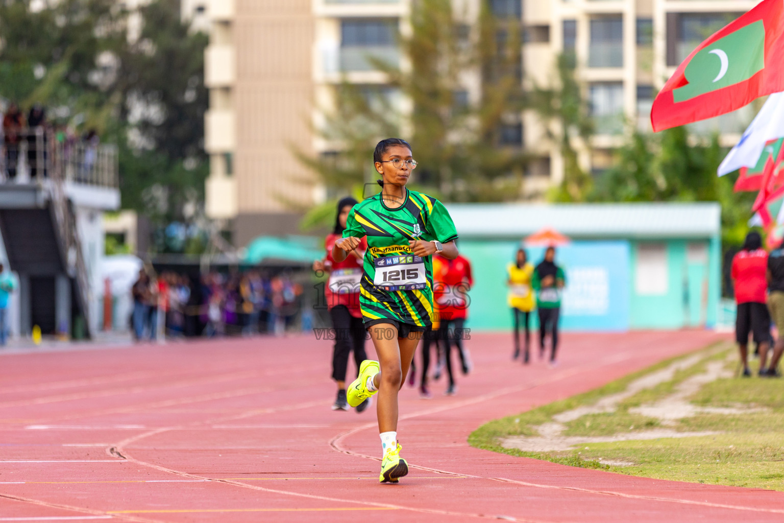 Day 2 of MWSC Interschool Athletics Championships 2024 held in Hulhumale Running Track, Hulhumale, Maldives on Sunday, 10th November 2024. Photos by: Ayaan / Images.mv