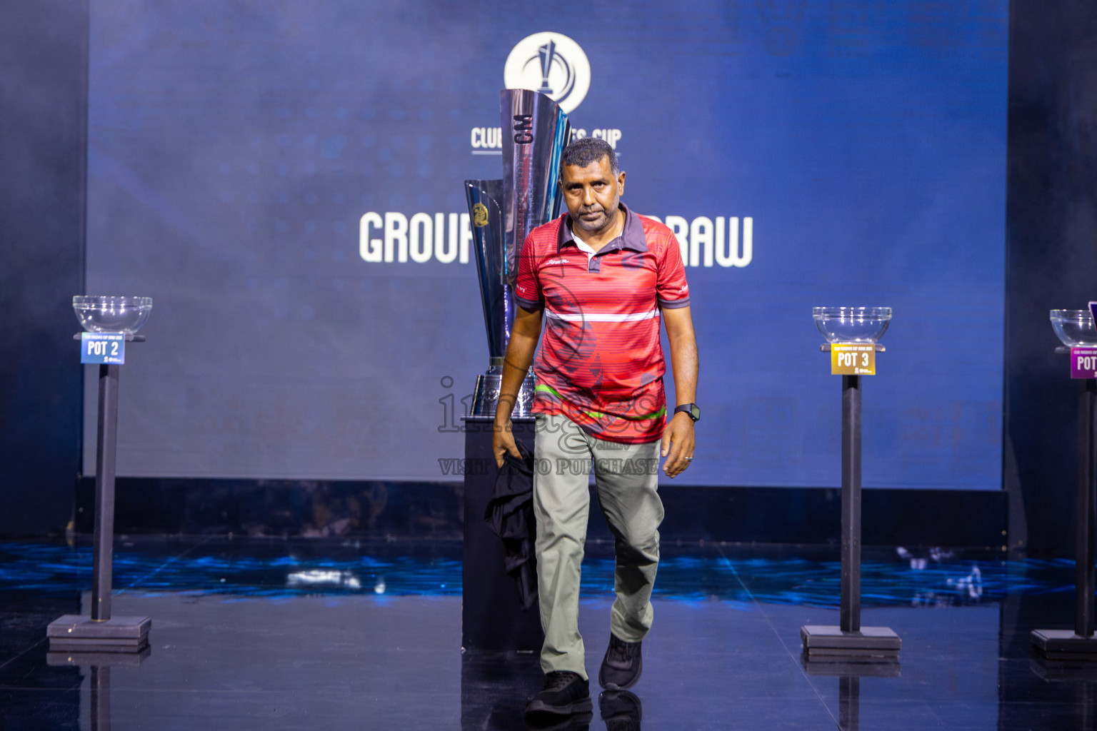 Draw for Club Maldives Cup 2025 was held on Friday, 12th September 2025 at PSM Studio. 
Photos: Ismail Thoriq/images.mv