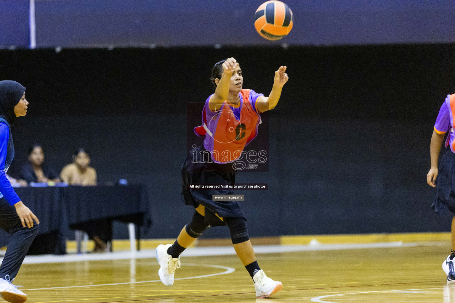 Day3 of 24th Interschool Netball Tournament 2023 was held in Social Center, Male', Maldives on 29th October 2023. Photos: Nausham Waheed, Mohamed Mahfooz Moosa / images.mv