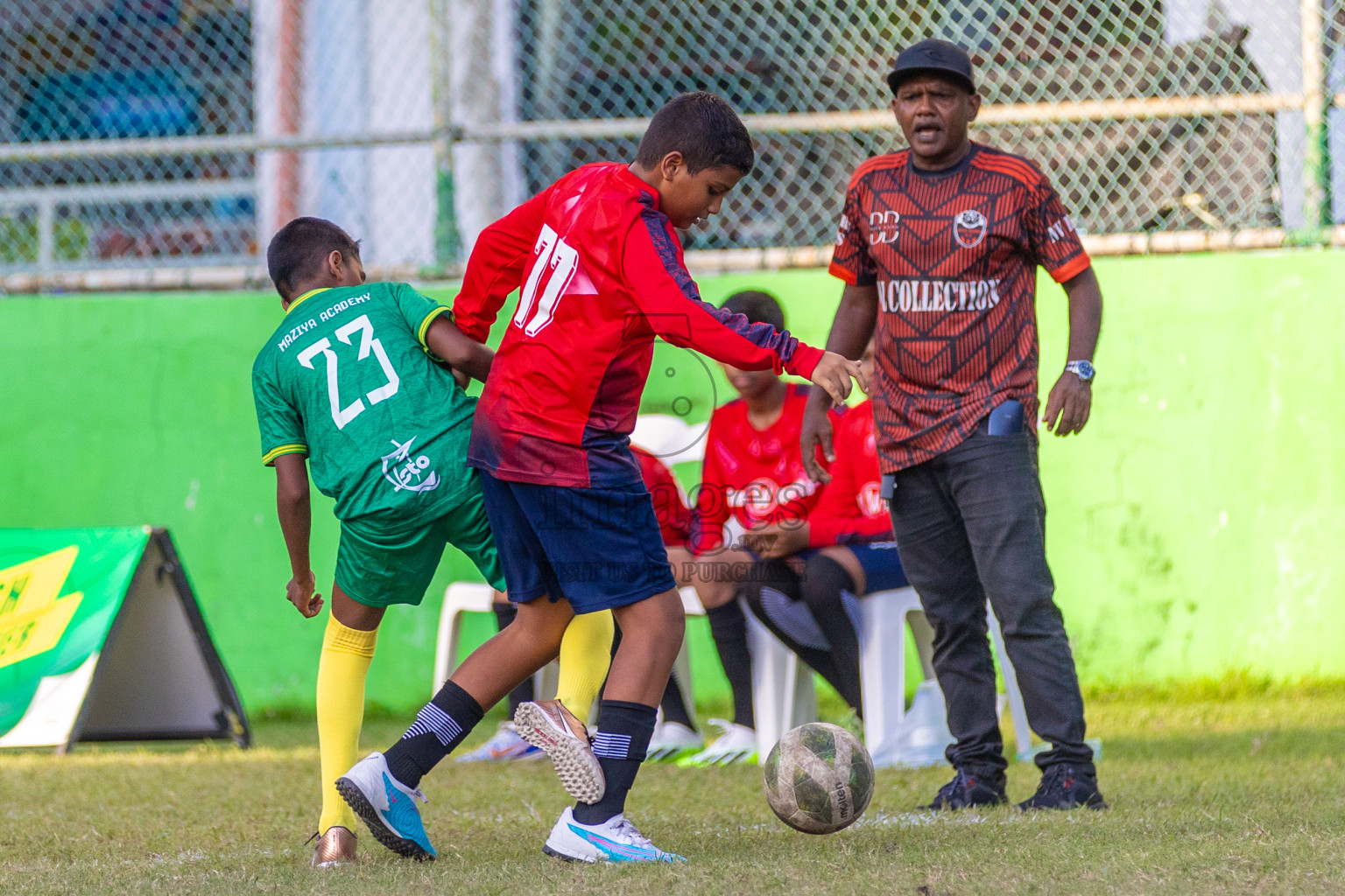 Day 2  of MILO Academy Championship 2024 - U12 was held at Henveiru Grounds in Male', Maldives on Thursday, 5th July 2024. Photos: Shuu Abdul Sattar / images.mv