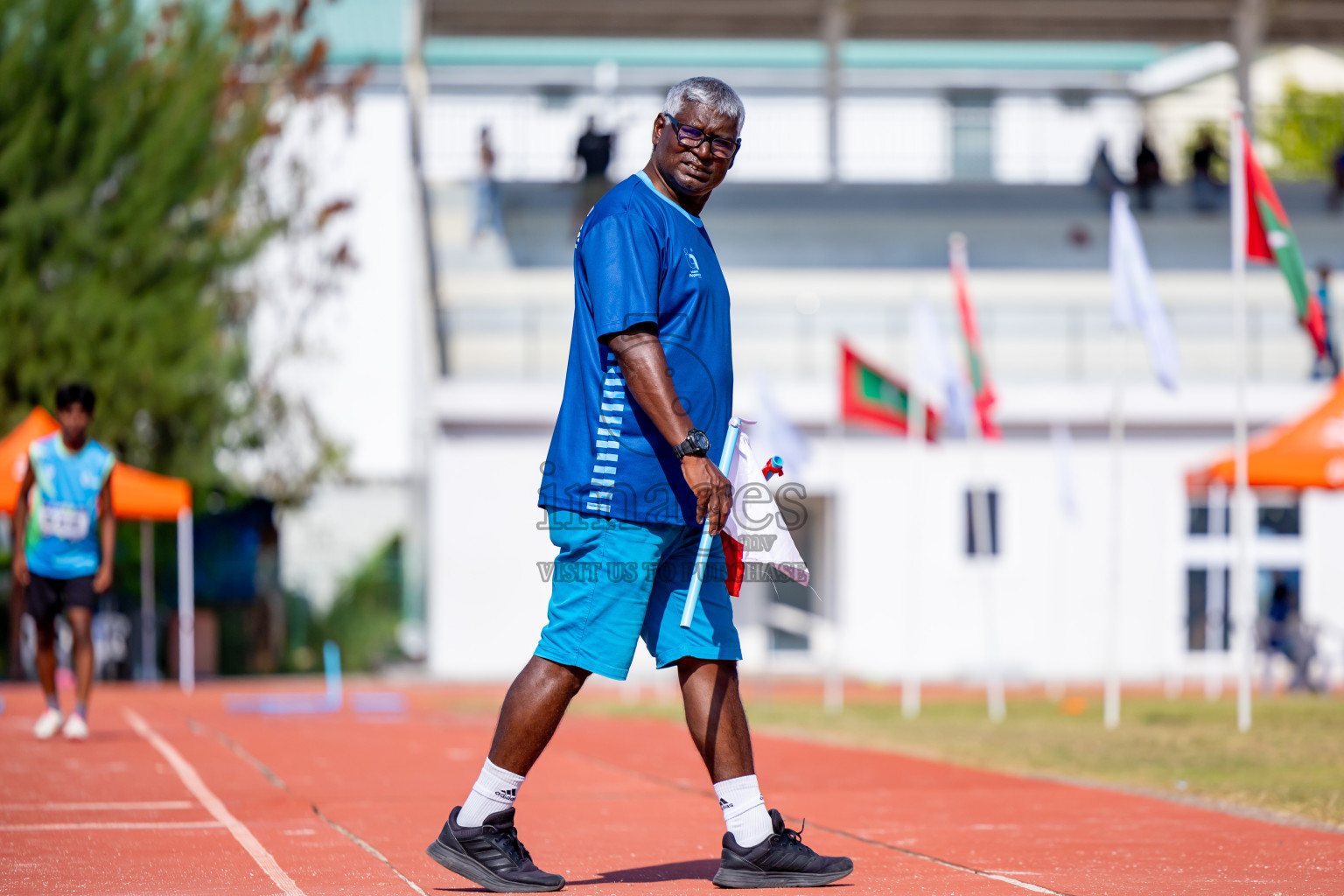 Day 4 of MWSC Interschool Athletics Championships 2024 held in Hulhumale Running Track, Hulhumale, Maldives on Tuesday, 12th November 2024. Photos by: Nausham Waheed / Images.mv