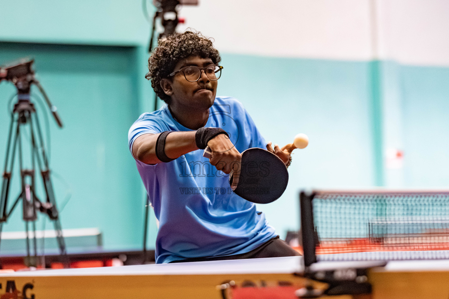 Day 5 of BML 63rd National Table Tennis Tournament 2025 was held on Friday, 29th August 2025 in Male' TT Hall, Male', Maldives. Photos: Areef / images.mv