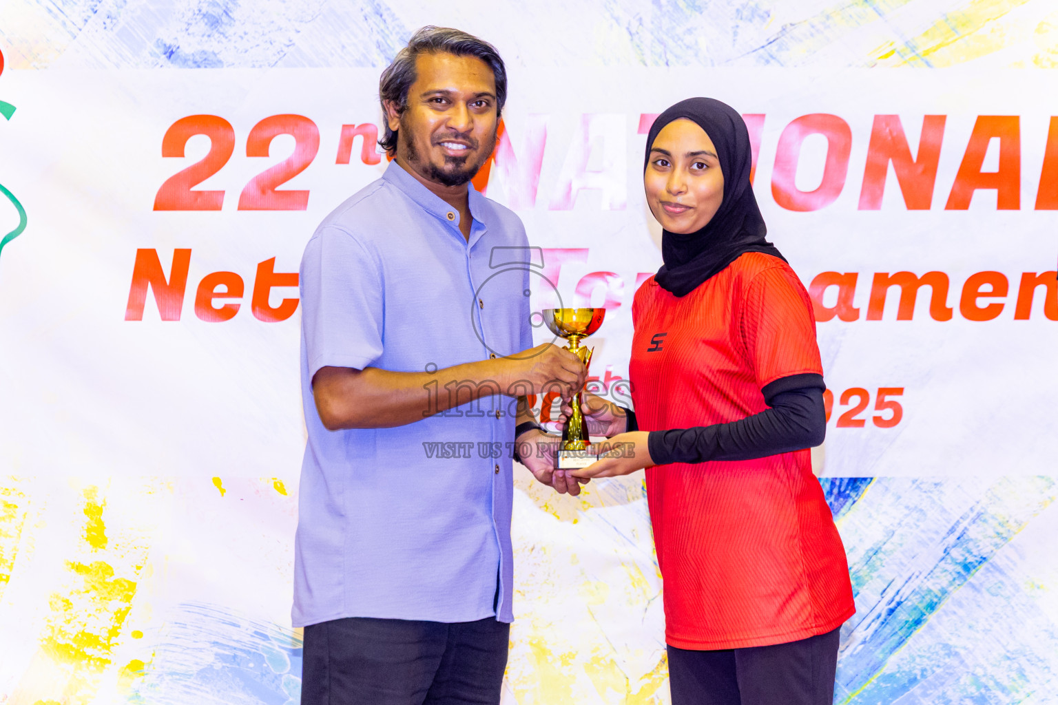 Closing ceremony of National Netball Tournament 2025 held in Social Center at Male', Maldives on Thursday, 29th May 2025. Photos: Nausham Waheed / images.mv