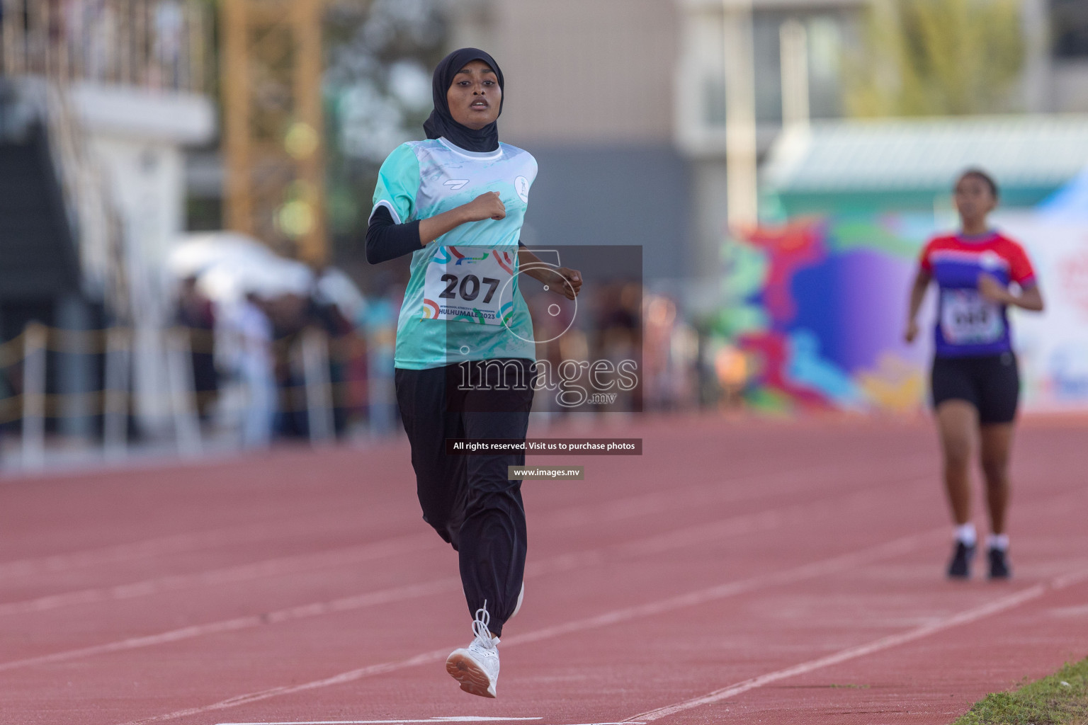 Day two of Inter School Athletics Championship 2023 was held at Hulhumale' Running Track at Hulhumale', Maldives on Sunday, 15th May 2023. Photos: Shuu/ Images.mv