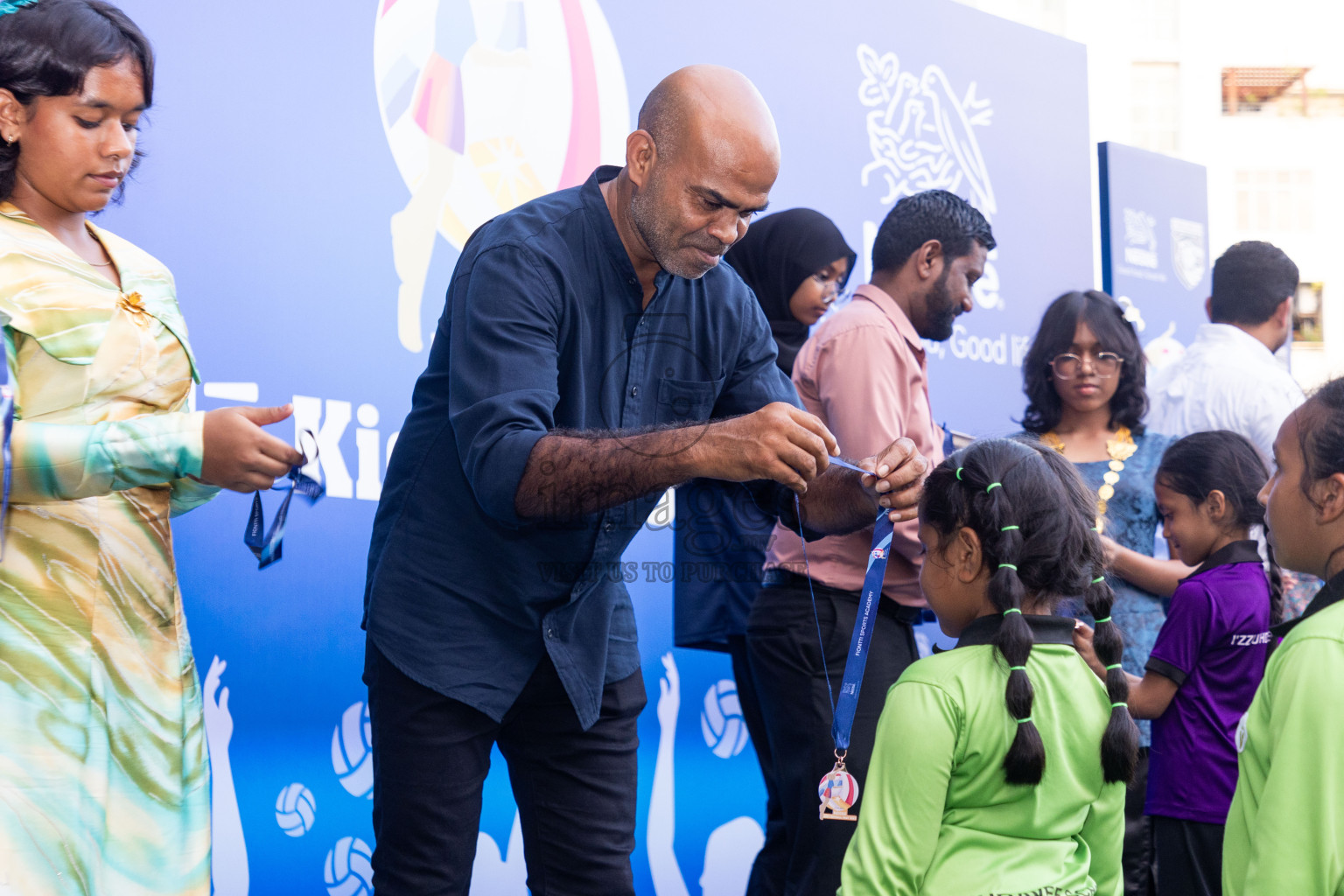 Day 3 of Nestle' Kids Netball Fiesta 2023 held in Henveyru Stadium, Male', Maldives on Saturday, 2nd December 2023. Photos by Nausham Waheed / Images.mv