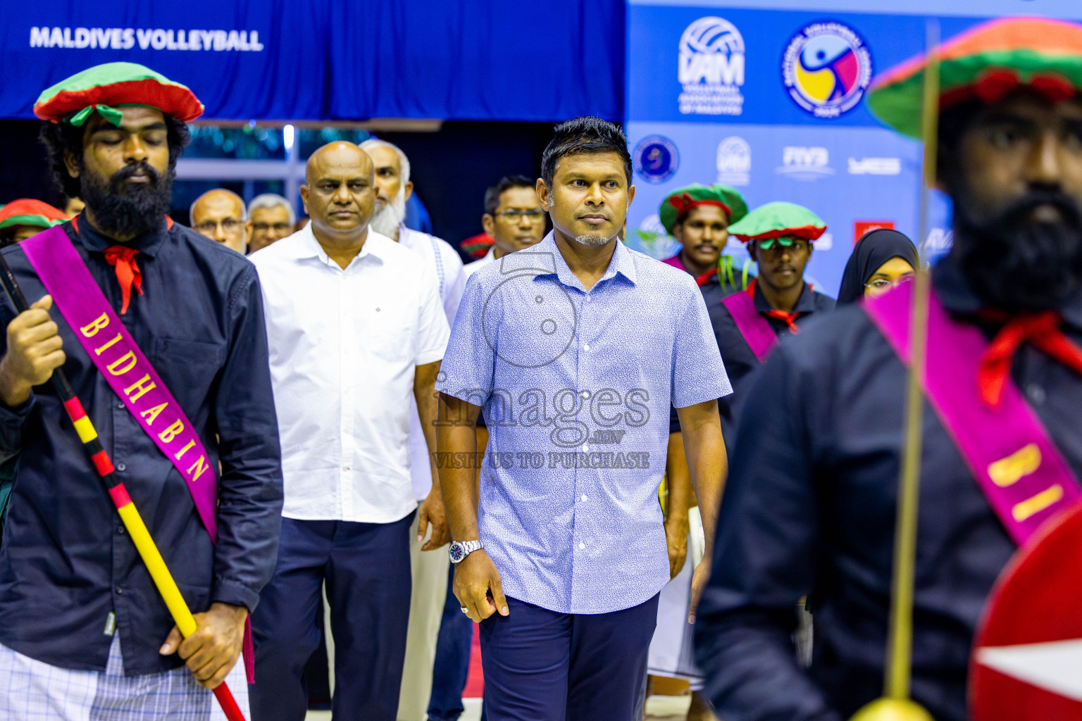 Police Club vs Club Wamco in the Final of Women's Division of National Volleyball Championship 2025 held in Male', Maldives on Sunday, 4th May 2025 at Social Center Indoor Hall Photos By: Nausham Waheed / images.mv