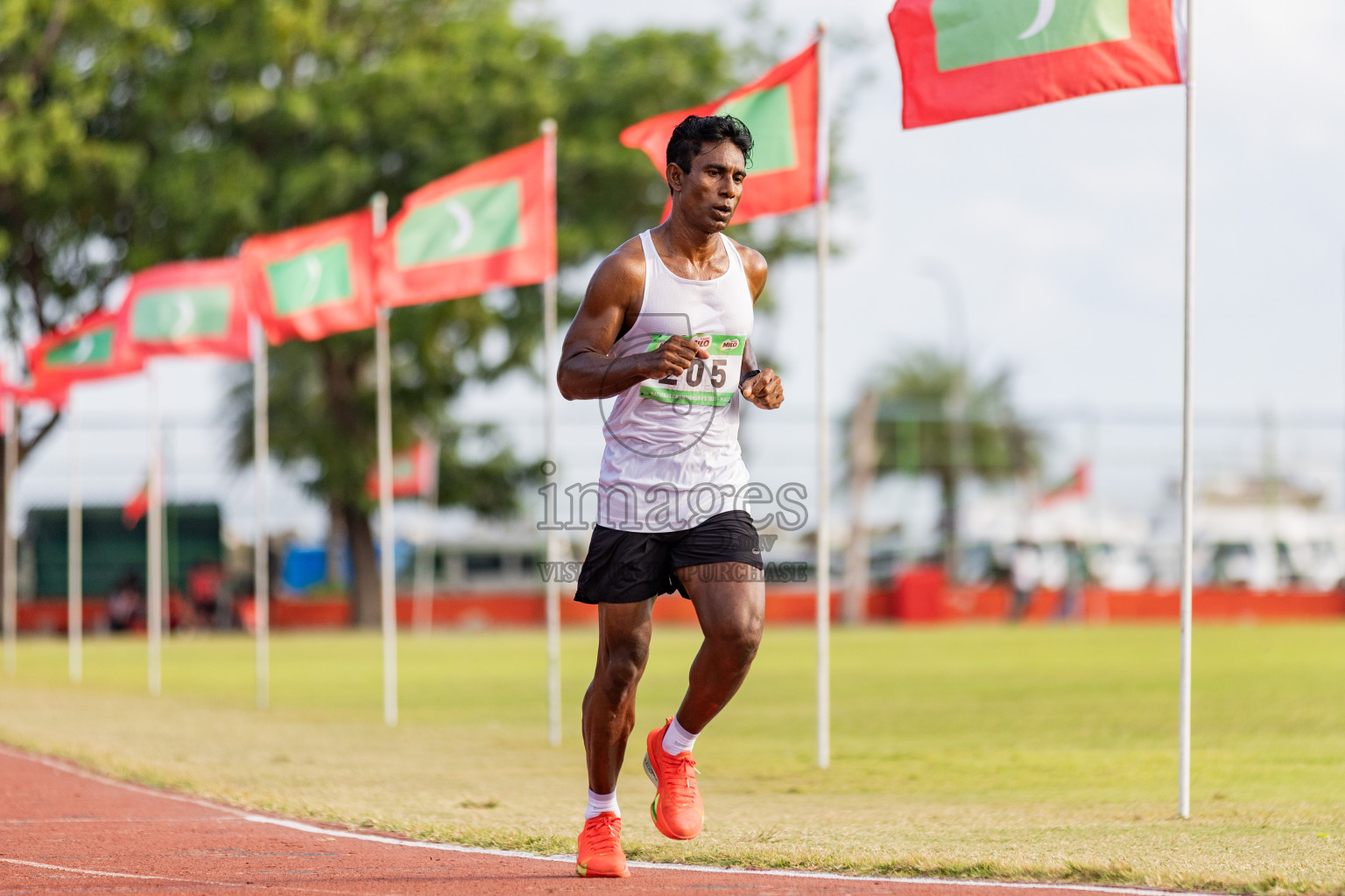 Day 1 of National Athletics Championship 2025 was held at Ekuveni Running Ground in Male', Maldives on Thursday, 14th August 2025. Photos: Areef Adam / images.mv