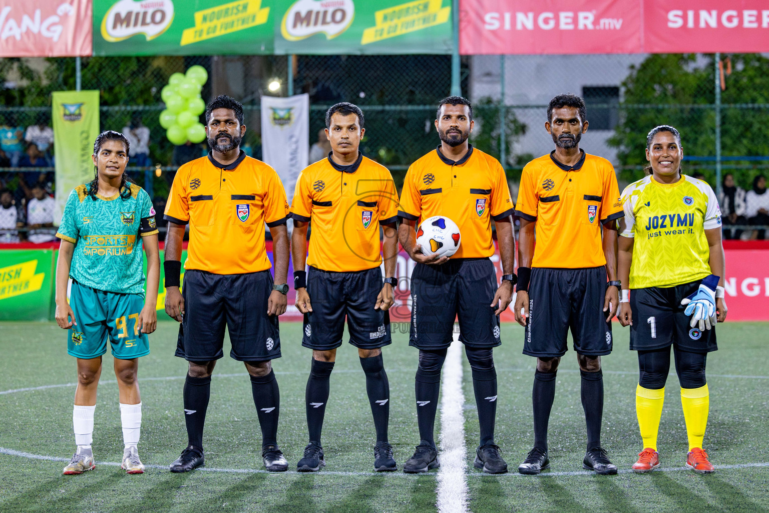 WAMCO vs POLICE CLUB in Eighteen Thirty 2024 2024 held in Rehendi Futsal Ground, Hulhumale', Maldives on Monday, 16th September 2024. Photos: Shu / images.mv