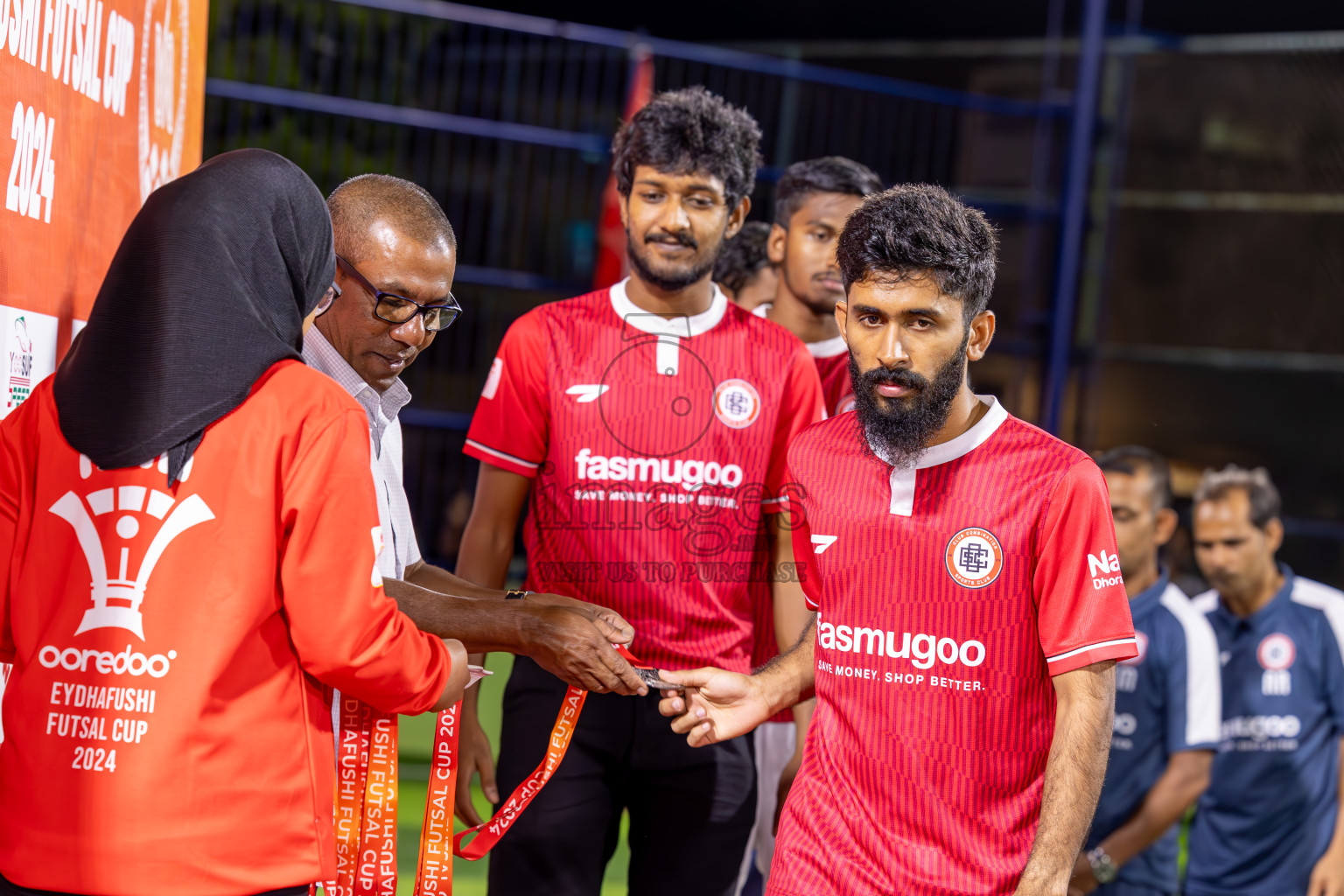 CC Sports Club vs Afro SC in the final of Eydhafushi Futsal Cup 2024 was held on Wednesday , 17th April 2024, in B Eydhafushi, Maldives
Photos: Ismail Thoriq / images.mv