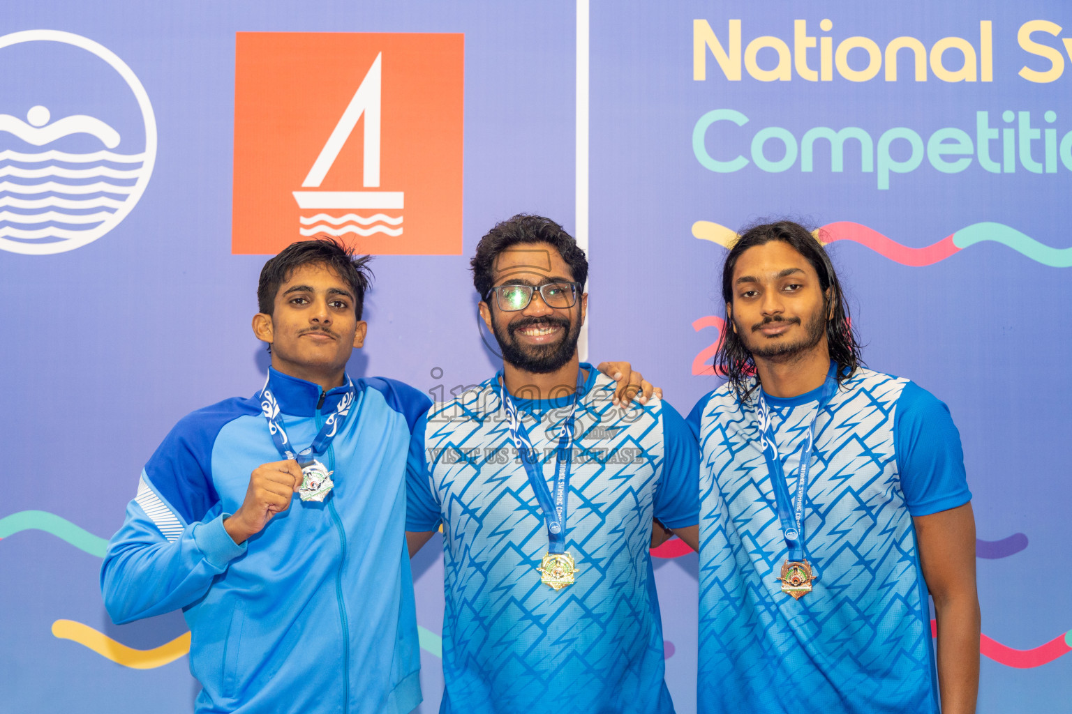 Day 6 of National Swimming Competition 2024 held in Hulhumale', Maldives on Wednesday, 18th December 2024. Photos: Mohamed Mahfooz Moosa / images.mv