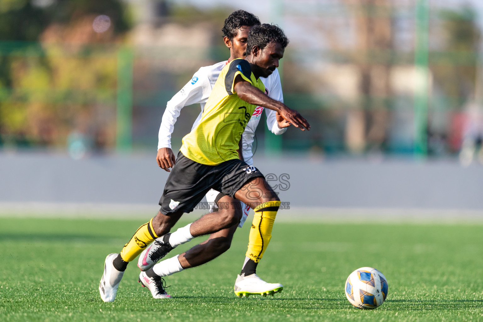 Kanmathi Juniors vs Furious SC from Manadhoo Council Cup 2024 in N Manadhoo Maldives on Monday, 19th February 2023. Photos: Nausham Waheed / images.mv