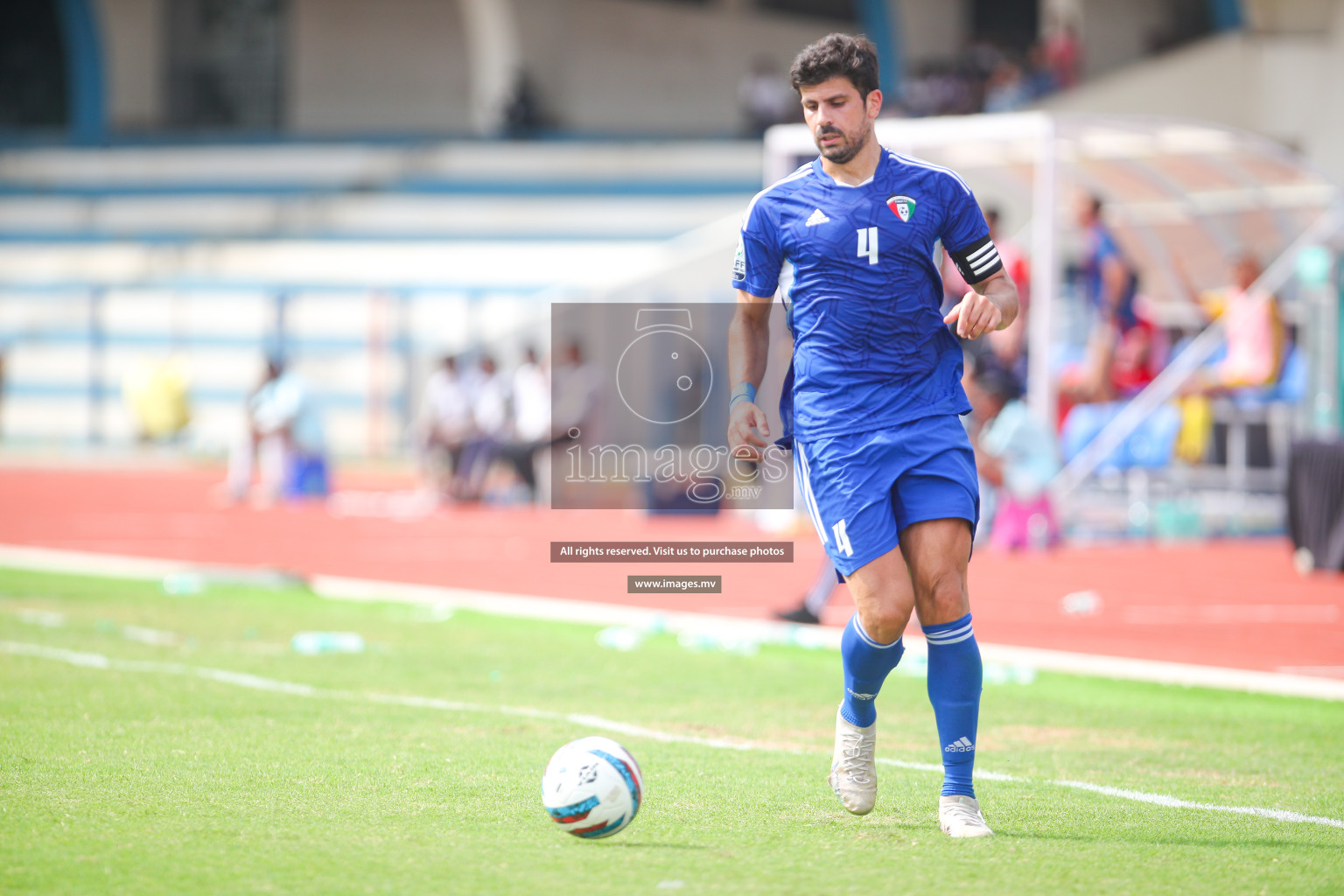 Kuwait vs Bangladesh in the Semi-final of SAFF Championship 2023 held in Sree Kanteerava Stadium, Bengaluru, India, on Saturday, 1st July 2023. Photos: Nausham Waheed, Hassan Simah / images.mv