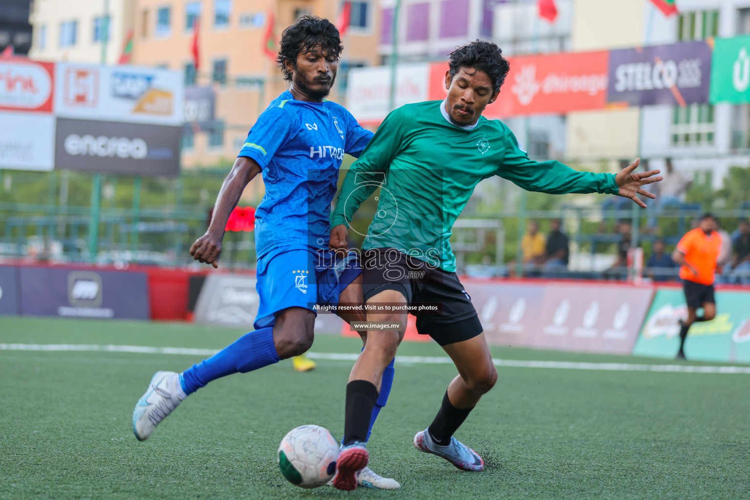 STO RC vs Treetop Hospital in Club Maldives Cup 2023 held in Hulhumale, Maldives, on Saturday, 29th July 2023 Photos: Ismail Thoriq / images.mv