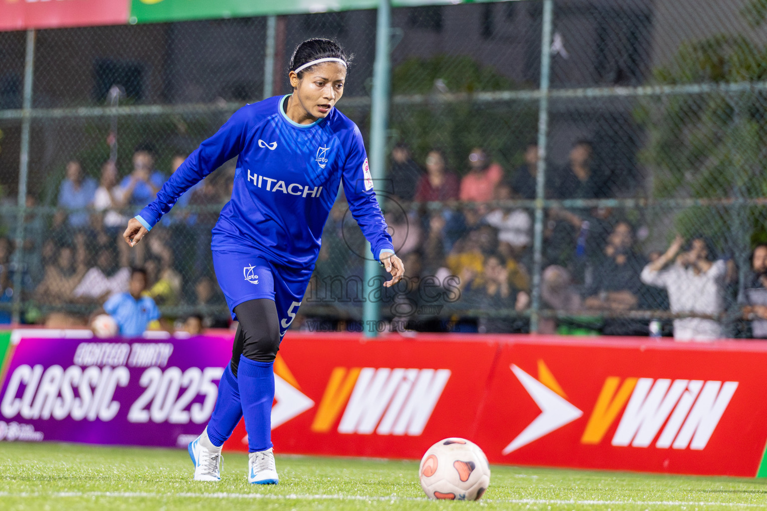 Kulhivaru Vuzaara Club vs STO RC in Eighteen Thirty Classic of Club Maldives Cup 2025 held in Rehendi Futsal Ground, Hulhumale', Maldives on Thursday, 4th September 2025. Photos: Yasna Ahmed / images.mv