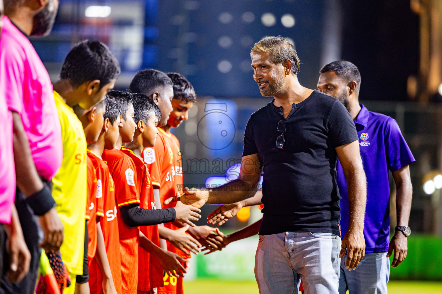 Victory Sports Club vs Hurriyya Sports Club (U12) in Day 9 of Dhivehi Youth League 2024 held at Henveiru Stadium on Saturday, 14th December 2024. Photos: Nausham Waheed / Images.mv