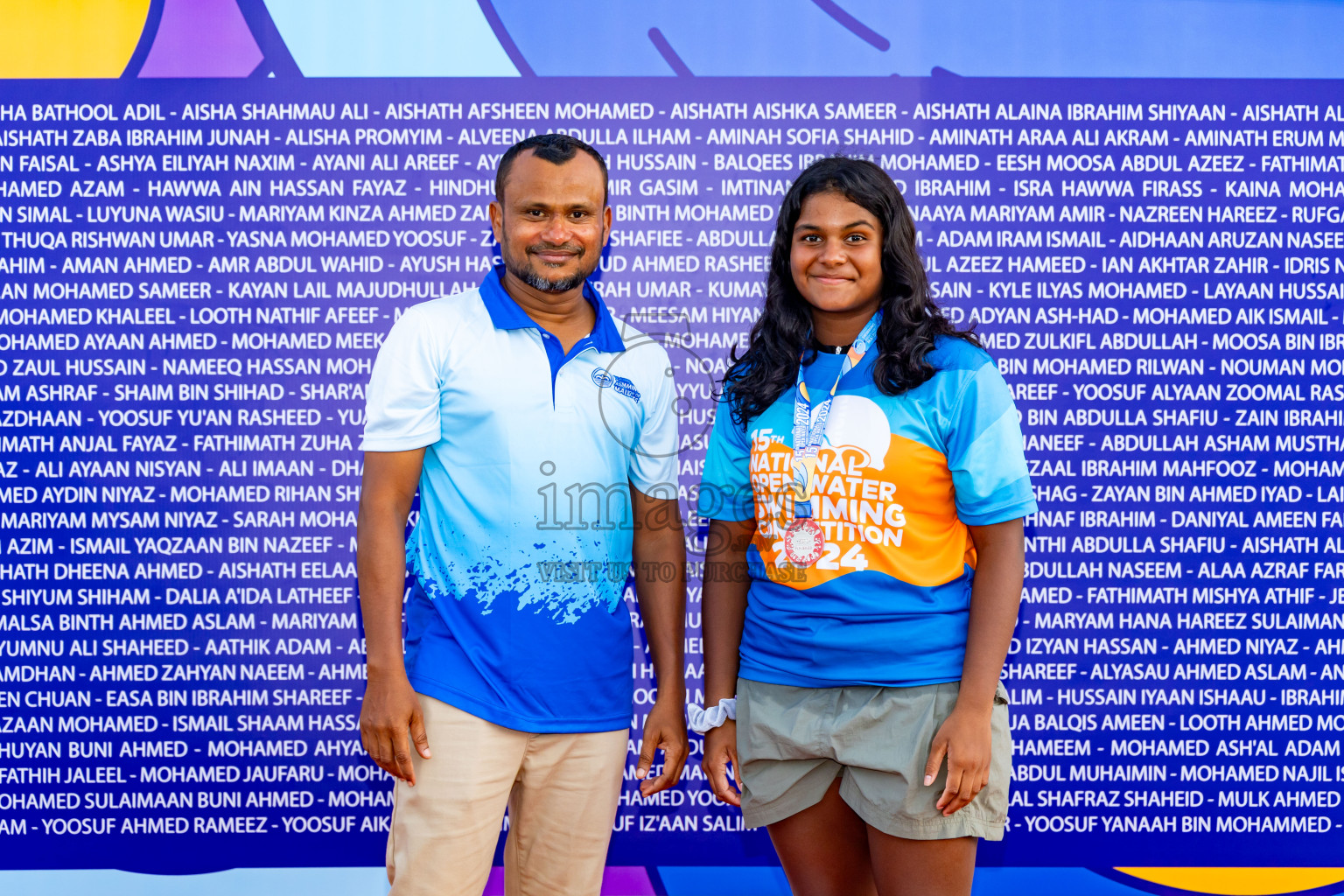 15th National Open Water Swimming Competition 2024 held in Kudagiri Picnic Island, Maldives on Saturday, 28th September 2024. Photos: Nausham Waheed / images.mv