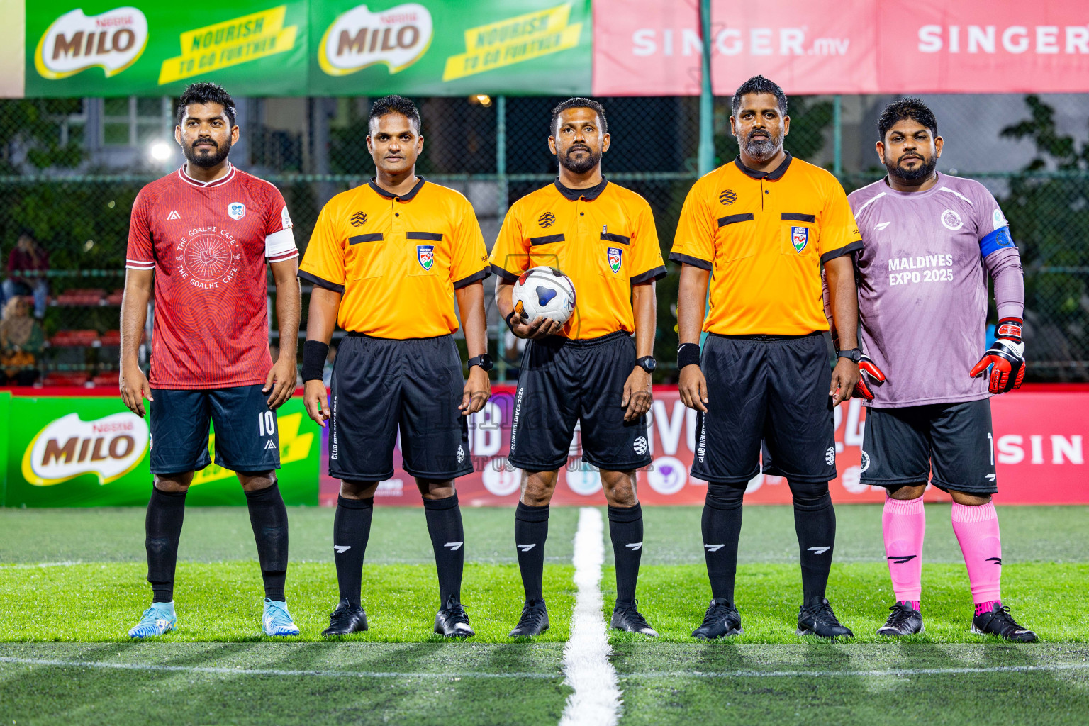 CLUB 220 vs TRADE CLUB in Club Maldives Classic 2024 held in Rehendi Futsal Ground, Hulhumale', Maldives on Thursday, 5th September 2024. Photos: Nausham Waheed / images.mv