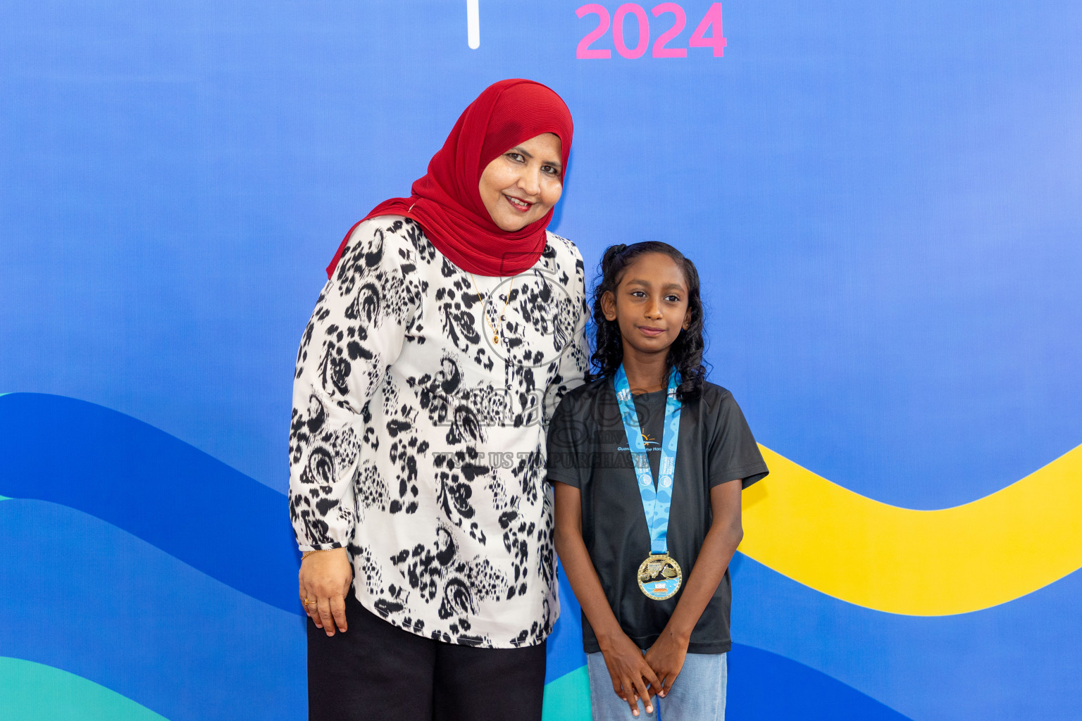 Closing of BML 5th National Swimming Kids Festival 2024 held in Hulhumale', Maldives on Saturday, 23rd November 2024.
Photos: Ismail Thoriq / images.mv