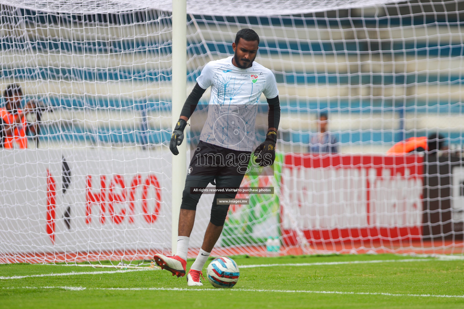 Lebanon vs Maldives in SAFF Championship 2023 held in Sree Kanteerava Stadium, Bengaluru, India, on Tuesday, 28th June 2023. Photos: Nausham Waheed, Hassan Simah / images.mv