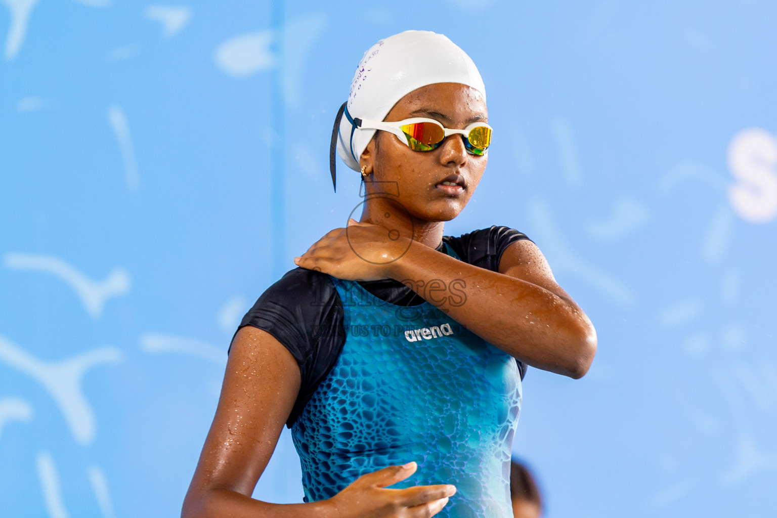 Day 6 of 20th Inter-school Swimming Competition 2024 held in Hulhumale', Maldives on Thursday, 17th October 2024. Photos: Nausham Waheed / images.mv