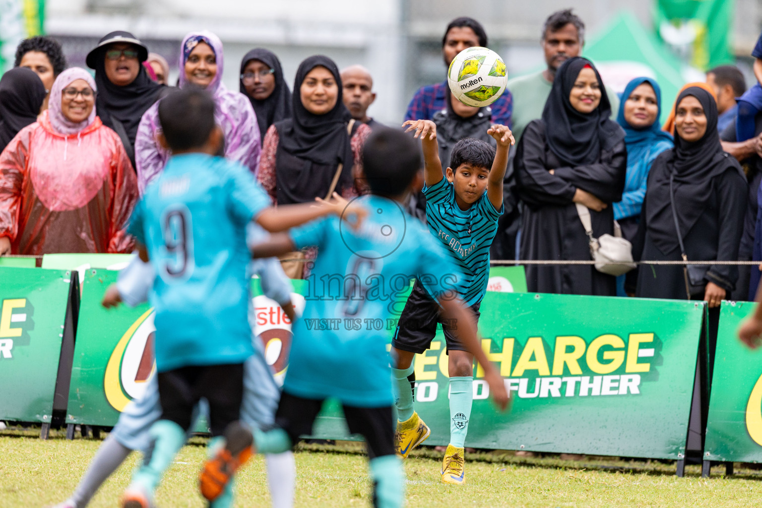 Day 3 of MILO SVAM Juniors 2025 (U-8) was held at Henveiru Stadium in Male', Maldives on Saturday, 28th June 2025. 
Photos: Hassan Simah / images.mv