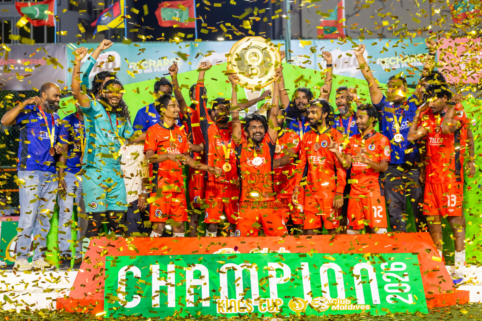 Club Hawks vs STELCO RC in Final of Kings Cup 2026 was held in Rehendhi Futsal Ground, Hulhumale', Maldives on Wednesday , 17th June 2026. Photos: Nausham Waheed / images.mv