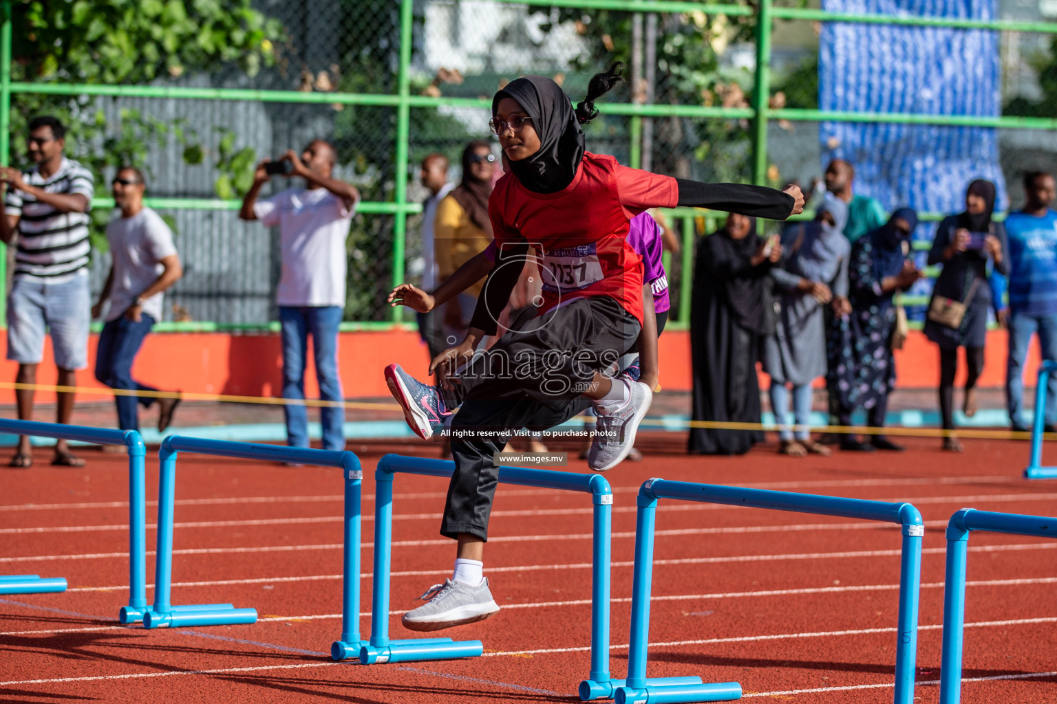 Day 4 of Inter-School Athletics Championship held in Male', Maldives on 26th May 2022. Photos by: Maanish / images.mv