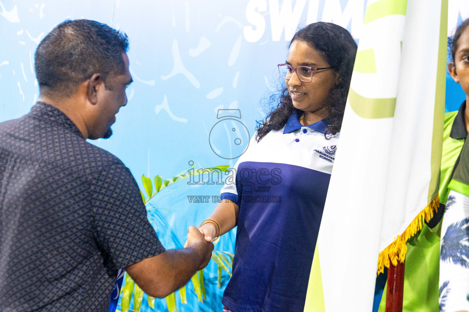 Day 4 of 20th Inter-school Swimming Competition 2024 held in Hulhumale', Maldives on Tuesday, 15th October 2024. Photos: Ismail Thoriq / images.mv