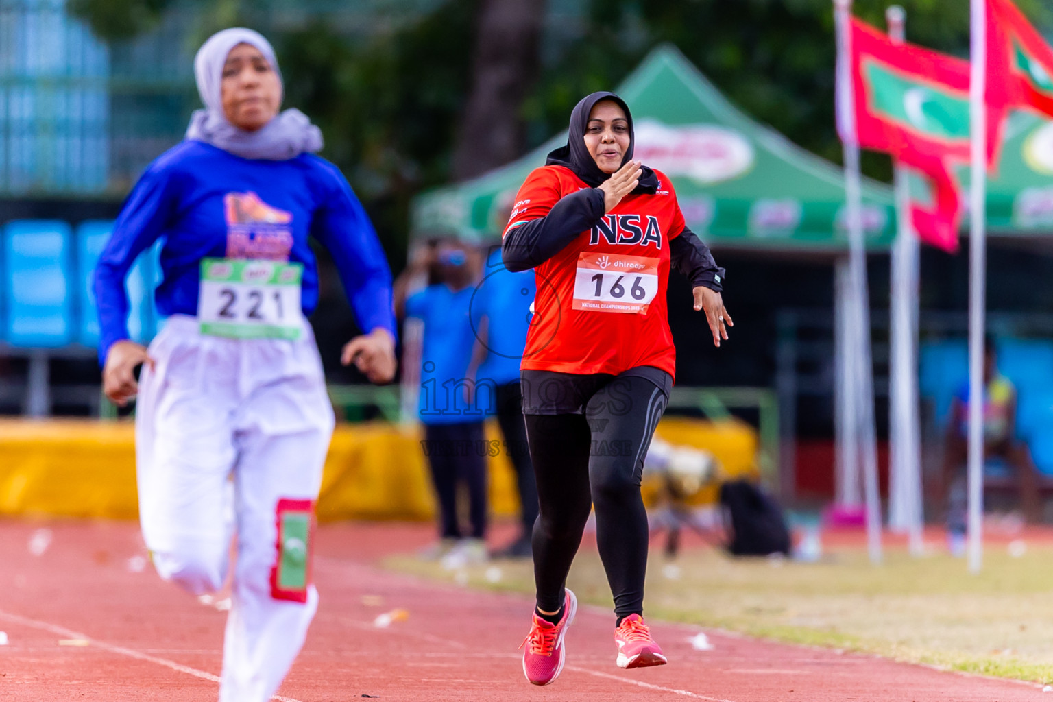 Day 3 of National Athletics Championship 2025 was held at Ekuveni Running Ground in Male', Maldives on Saturday, 16th August 2025. Photos: Nausham Waheed / images.mv