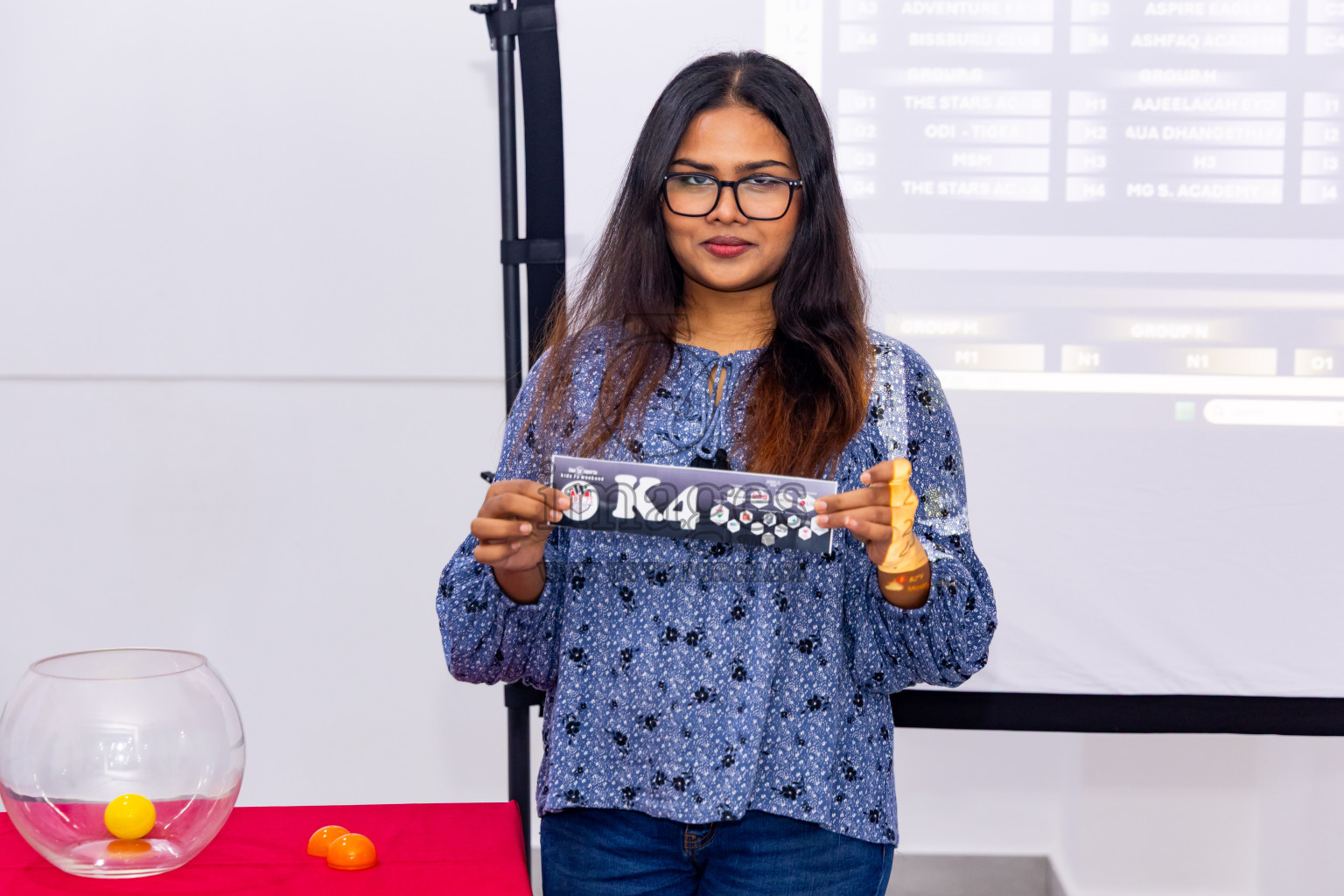 Draw Ceremony of Kids 7s Weekend U10 & U12 was held at Hotel Flora in Male', Maldives on Sunday, 3rd August 2025. Photos: Nausham Waheed / images.mv