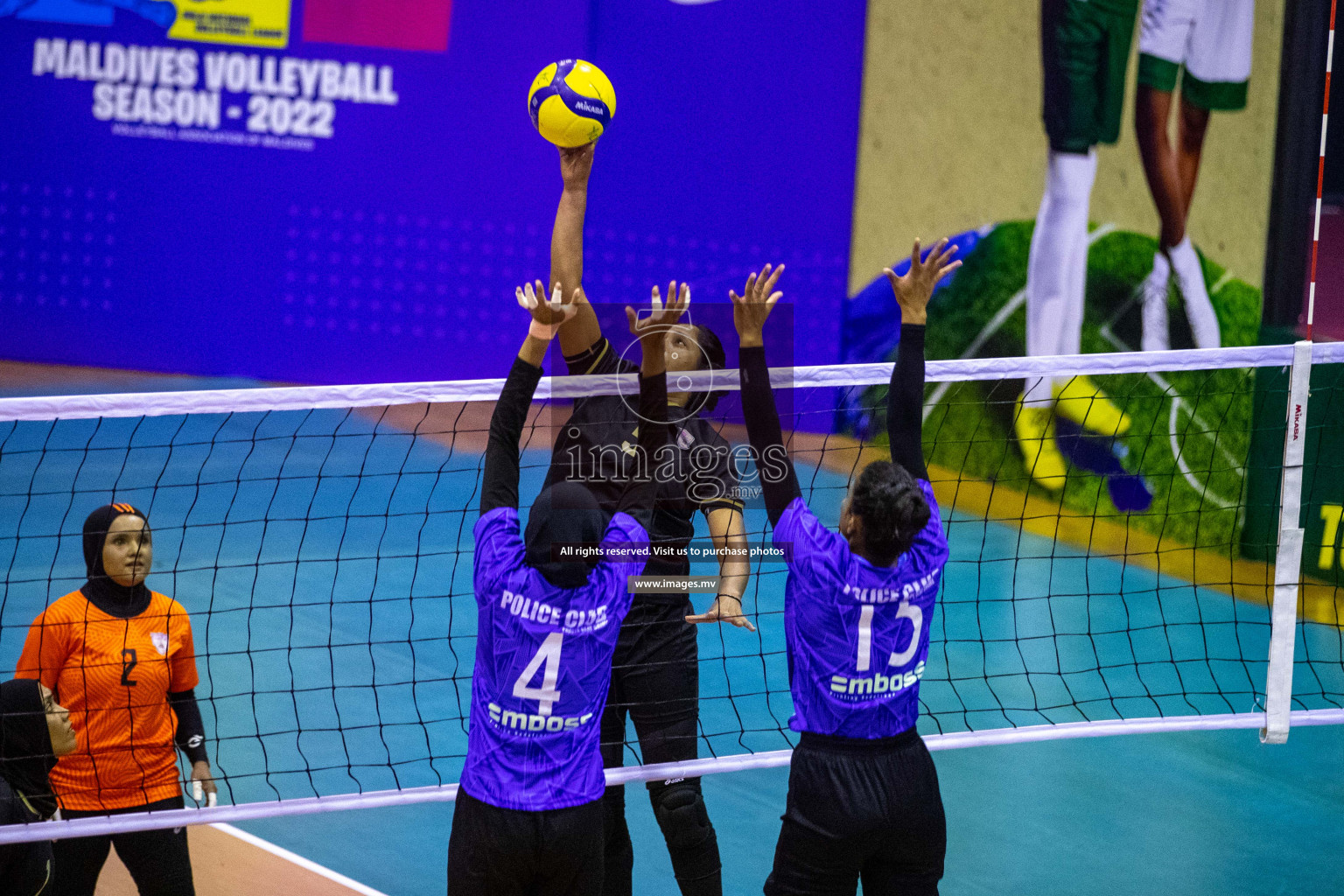 Volleyball Association Cup 2022-Women's Division-Match Day 3 was held in Male', Maldives on Thursday, 26th May 2022 Photos By: Ismail Thoriq / images.mv