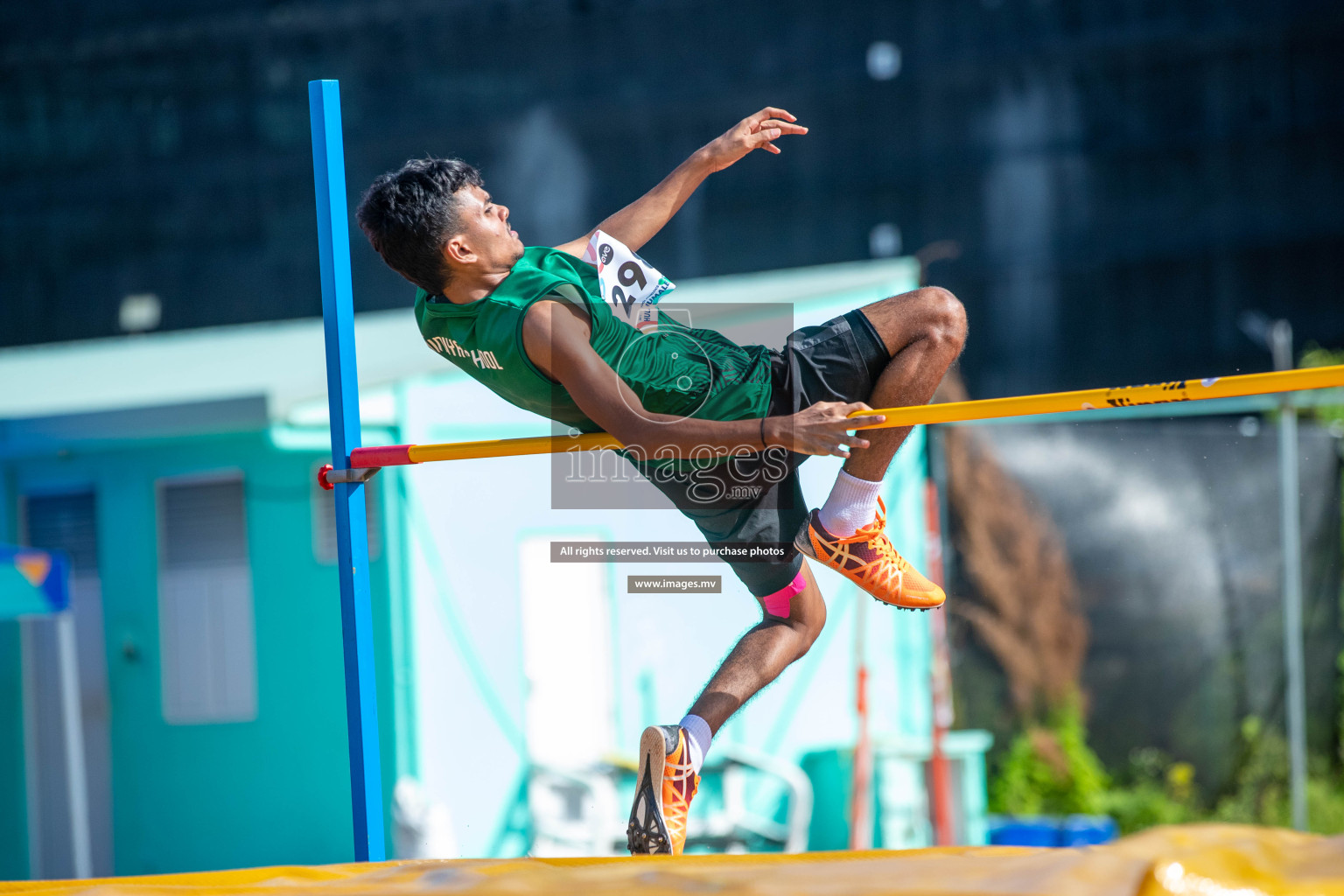 Day two of Inter School Athletics Championship 2023 was held at Hulhumale' Running Track at Hulhumale', Maldives on Sunday, 15th May 2023. Photos: Nausham Waheed / images.mv