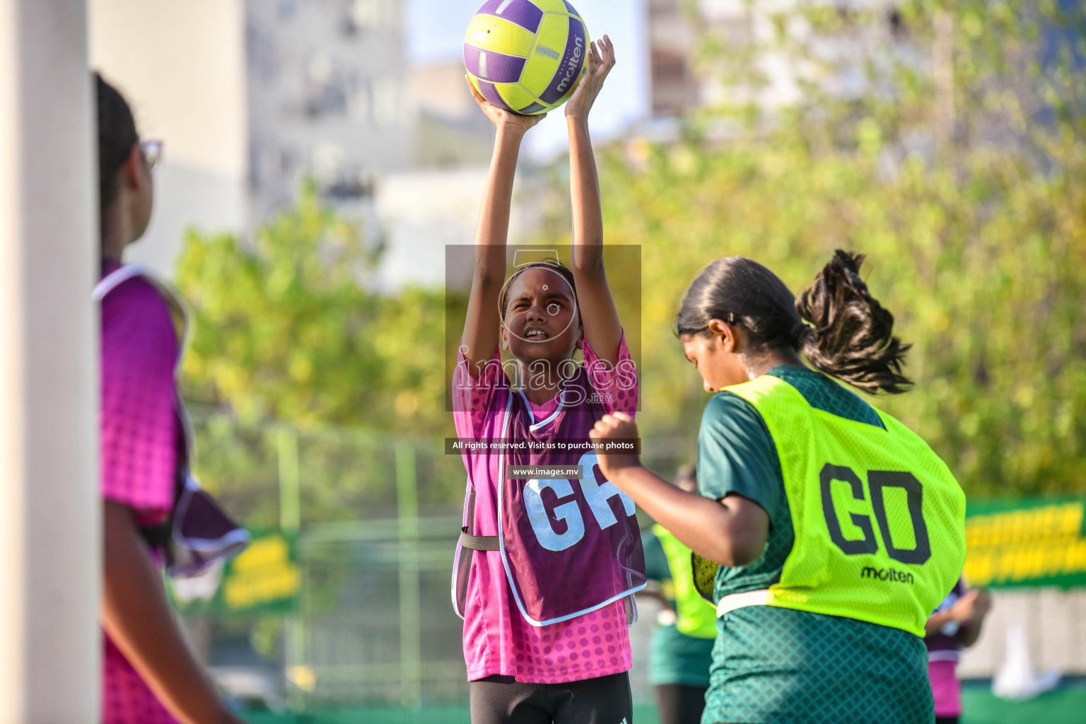 Day2  of Junior Netball Championship 2022 on 5 March 2022 held in Male', Maldives. Photos by Nausham Waheed.