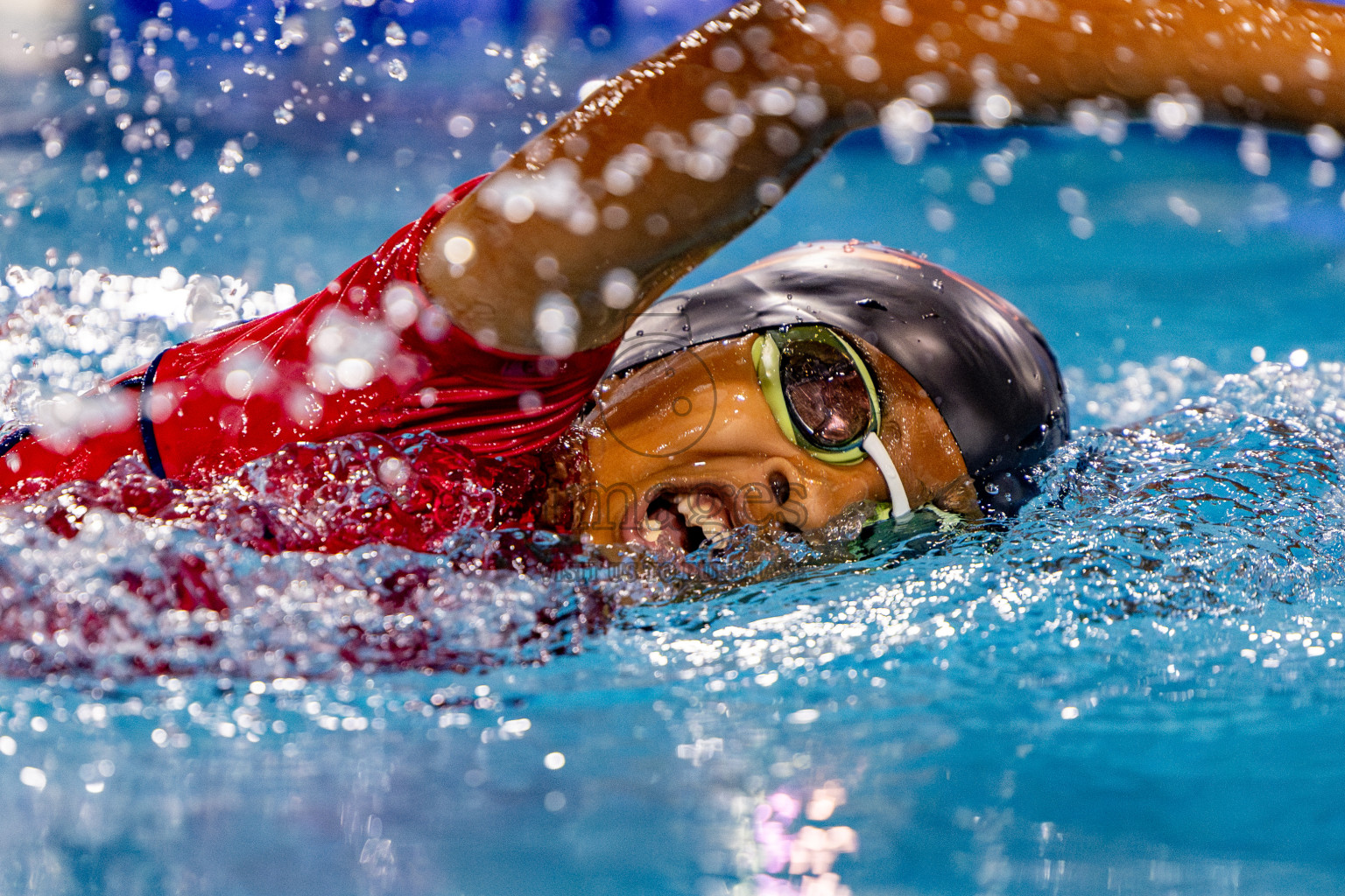 Day 3 of BML 5th National Swimming Kids Festival 2024 held in Hulhumale', Maldives on Wednesday, 20th November 2024. Photos: Nausham Waheed / images.mv